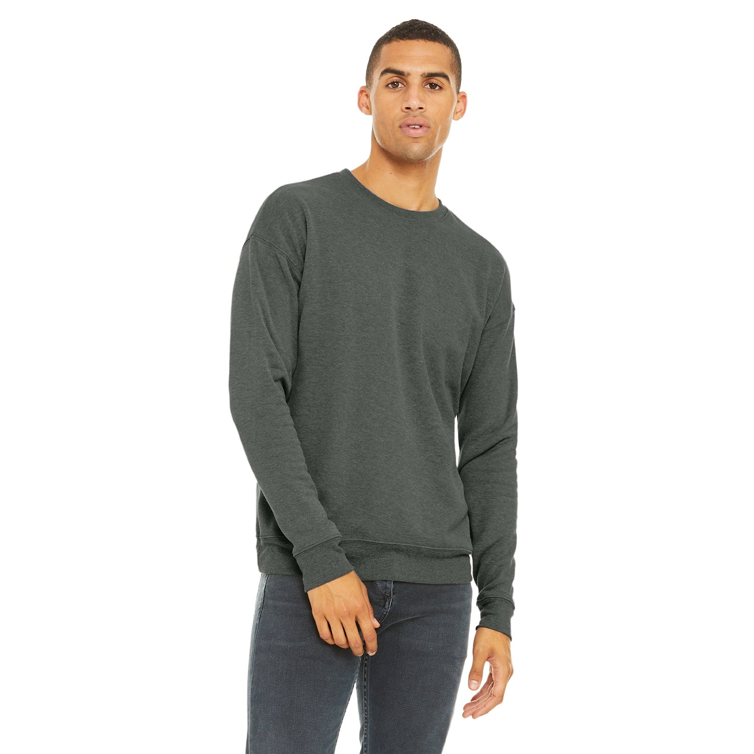 BELLA+CANVAS Decorated Unisex Sponge Fleece Drop Shoulder Sweatshirt