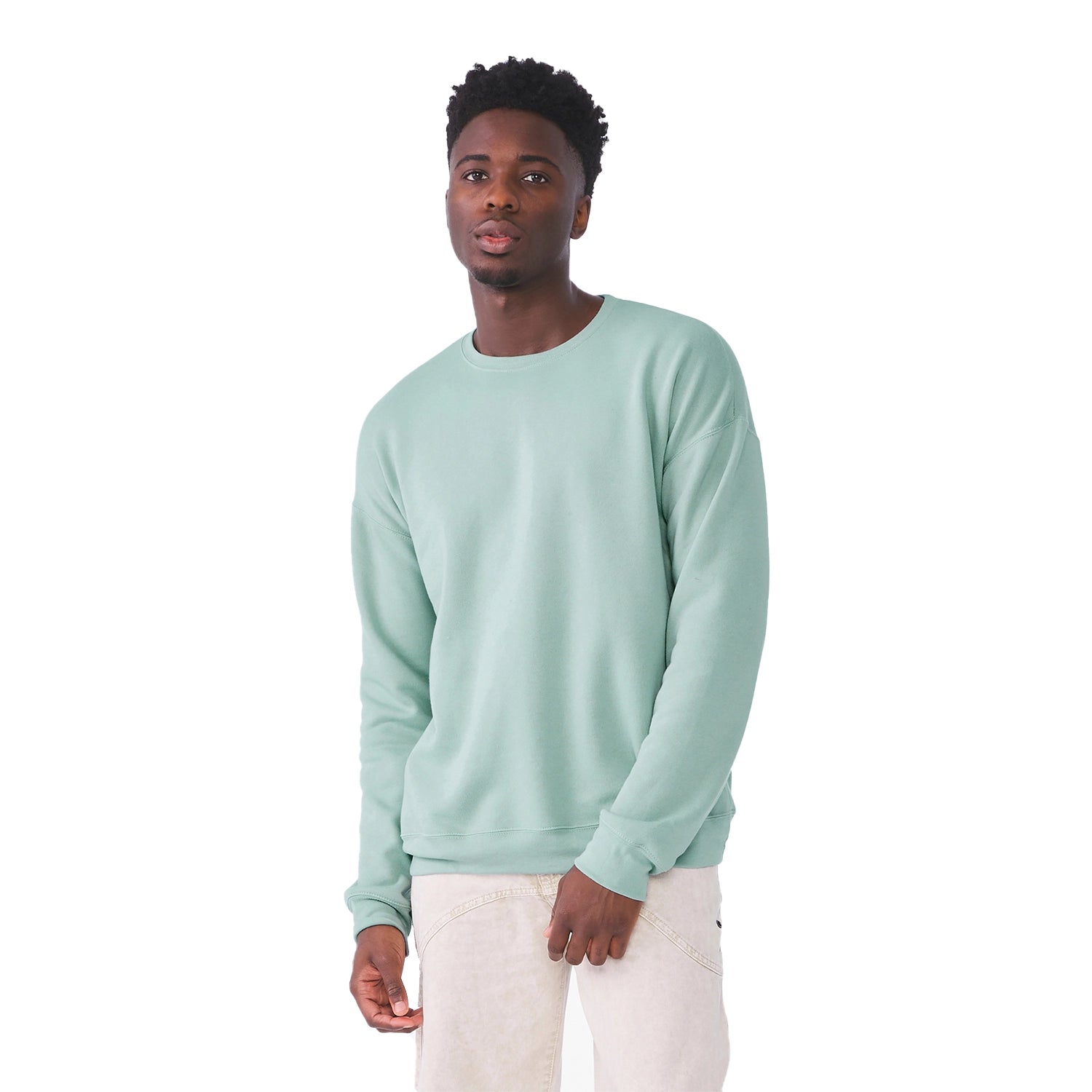 BELLA+CANVAS Decorated Unisex Sponge Fleece Drop Shoulder Sweatshirt