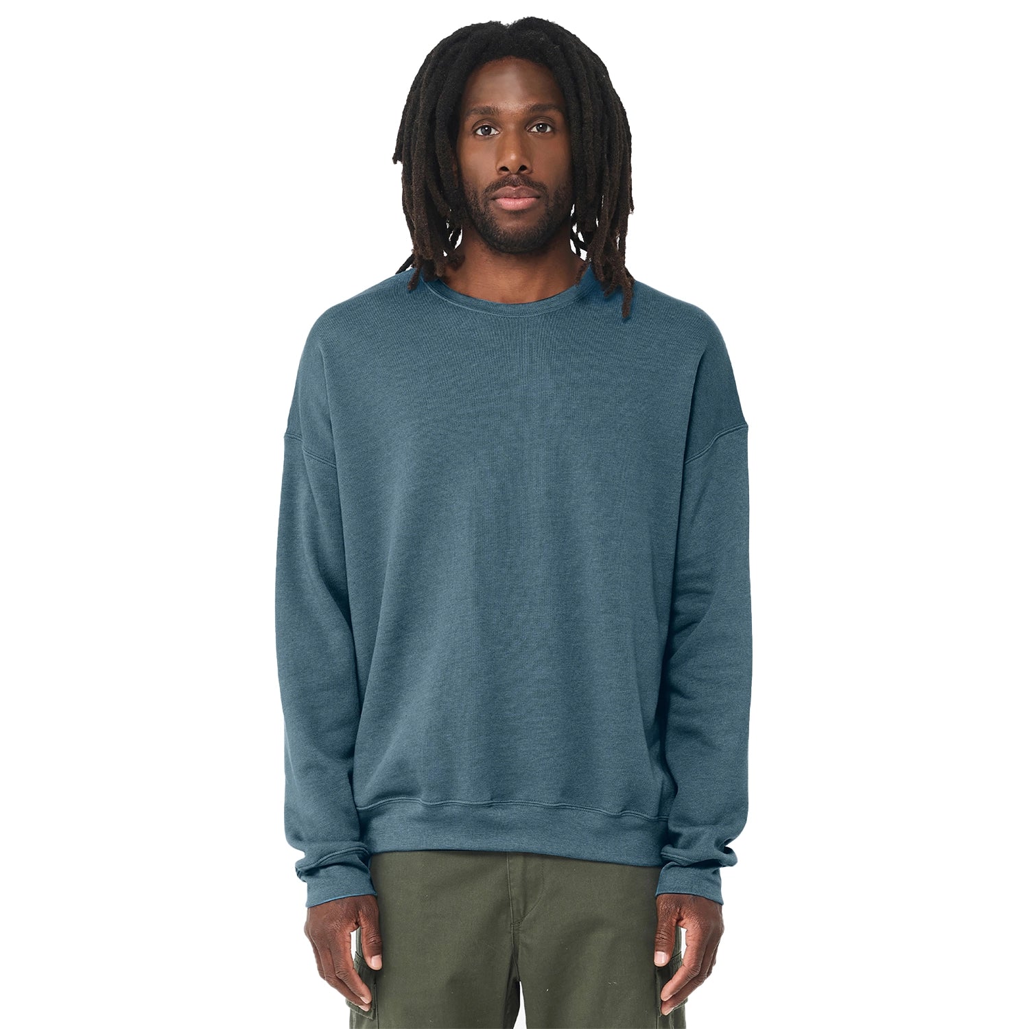 BELLA+CANVAS Decorated Unisex Sponge Fleece Drop Shoulder Sweatshirt