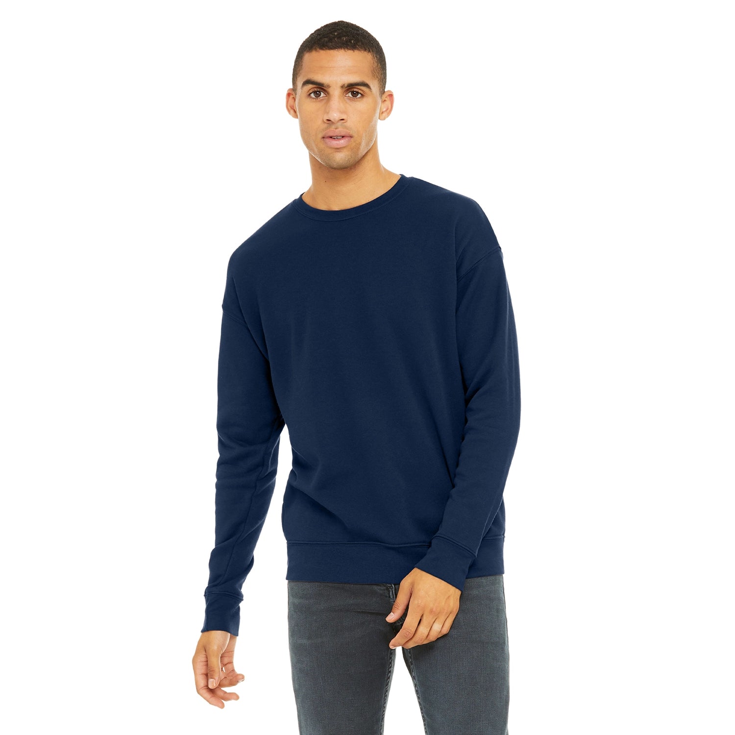 BELLA+CANVAS Decorated Unisex Sponge Fleece Drop Shoulder Sweatshirt