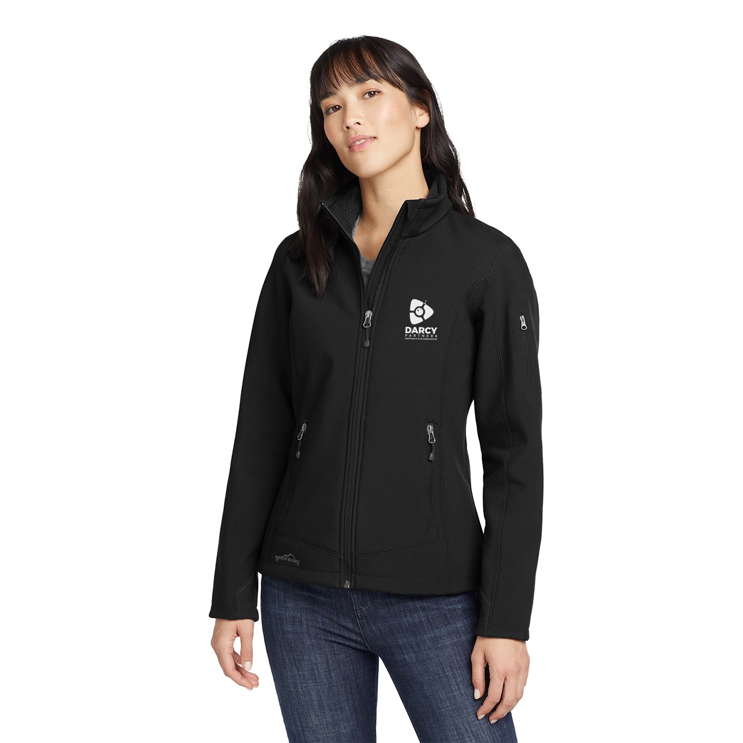 Eddie Bauer Women's Rugged Ripstop Embroidered Soft Shell Jacket