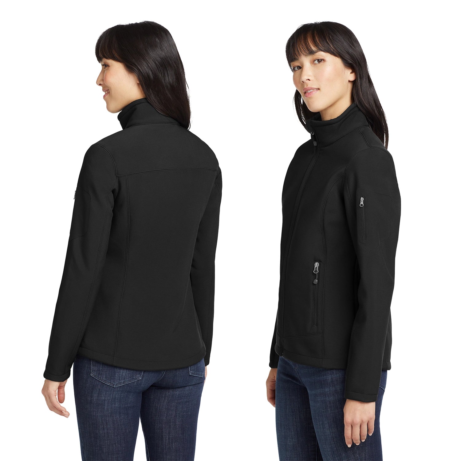 Eddie Bauer Women's Rugged Ripstop Embroidered Soft Shell Jacket