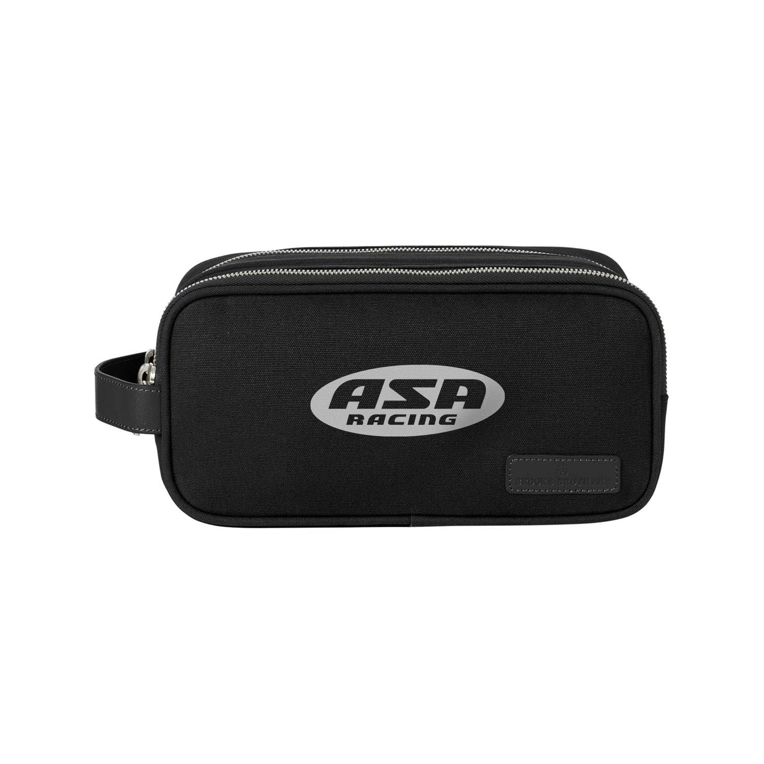 Brooks Brothers Wells Dopp Kit Embroidered - Black