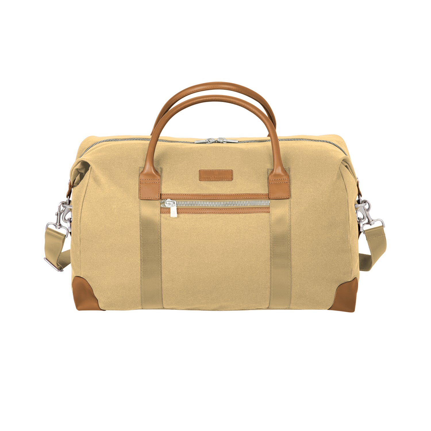 Brooks Brothers Wells Duffel Embroidered - Ledger Khaki