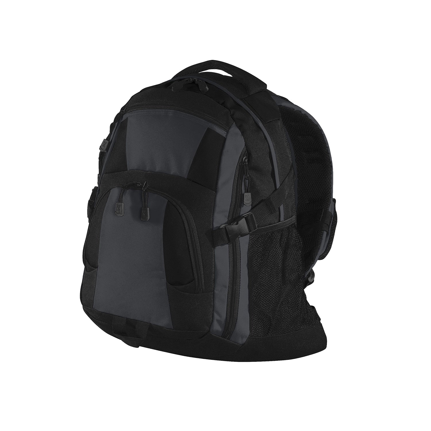 Port Authority Urban Backpack Embroidered - Black/Magnet Grey/Black