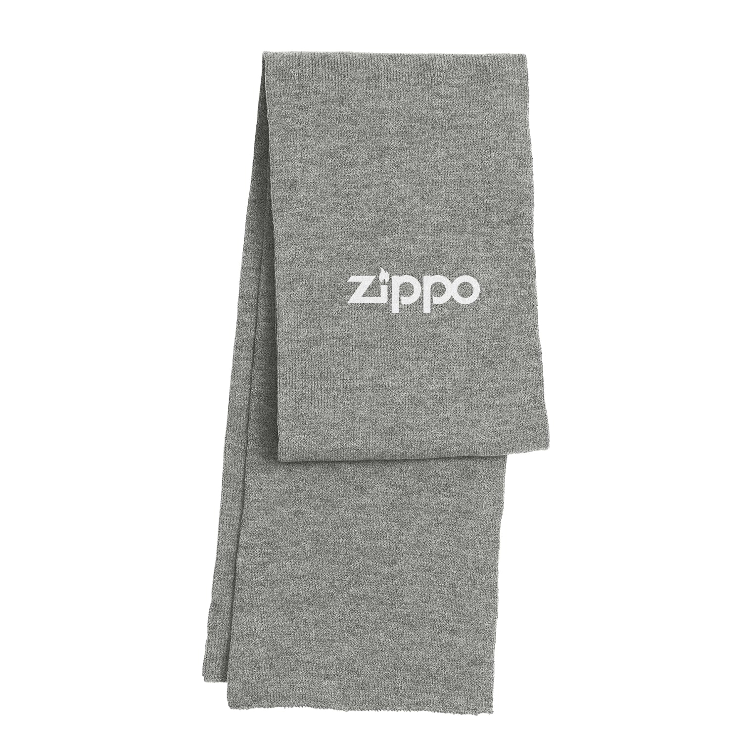 Port & Company - Knitted Scarf Embroidered - Athletic Grey Oxford (PMS 425 C)