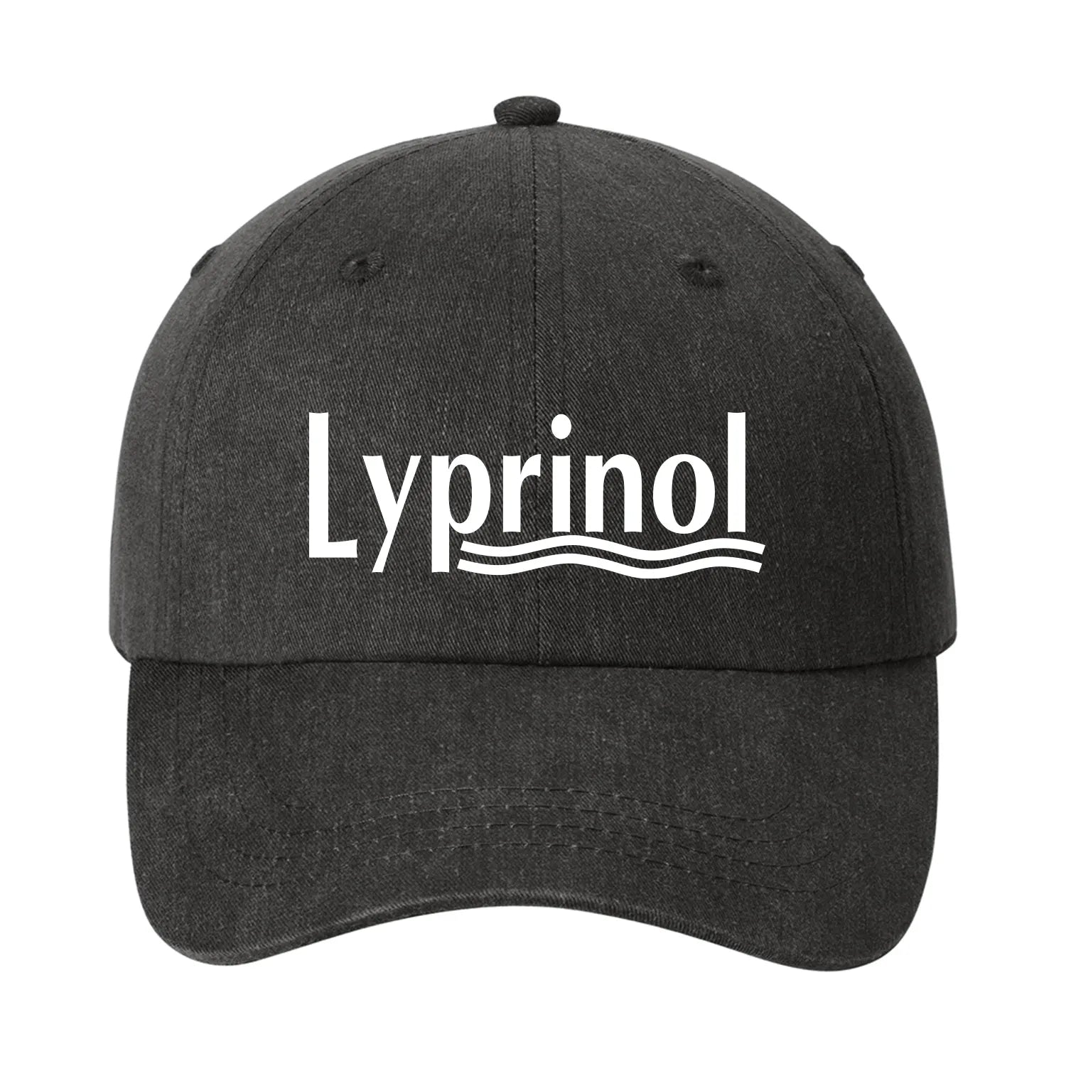 Port & Company - Pigment-Dyed Embroidered Cap - Black (PMS BLACK 7C)