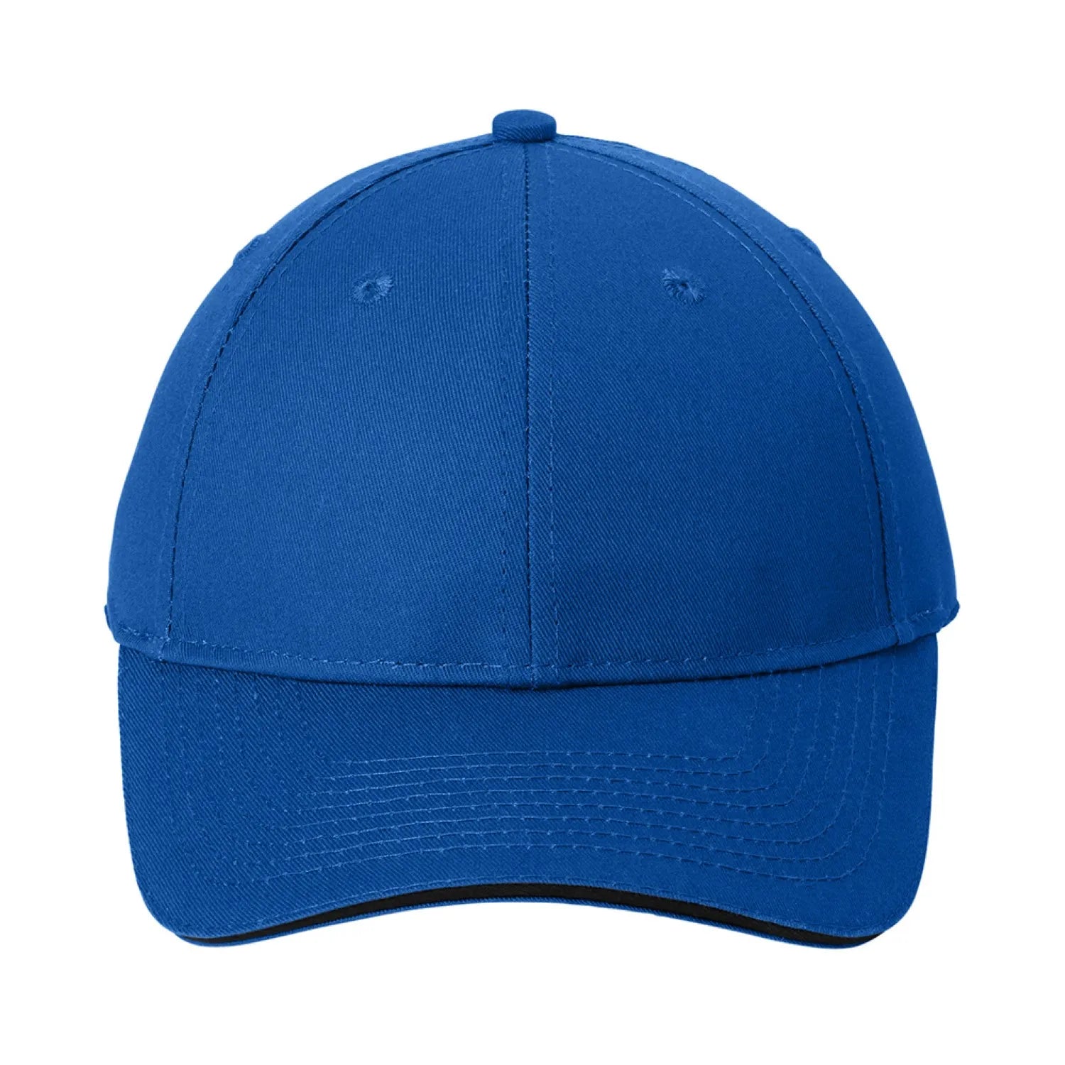 Port & Company - Sandwich Bill Embroidered Cap - Royal Blue/Black