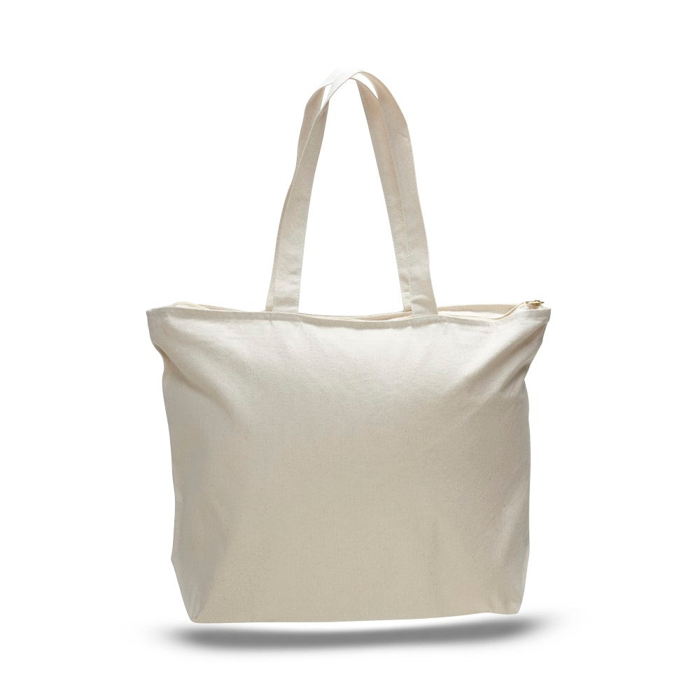 Canvas Jumbo Tote Bag Decorated