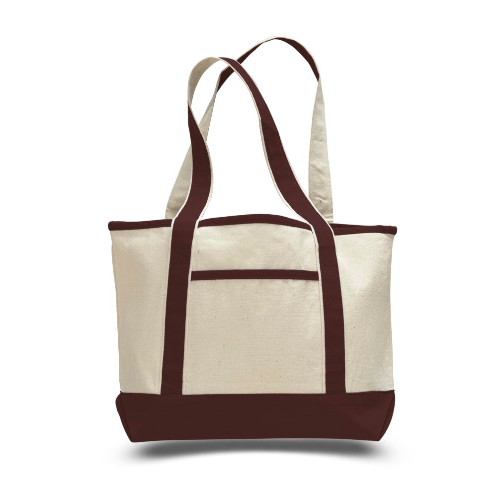 Small Canvas Deluxe Tote Bag Decorated