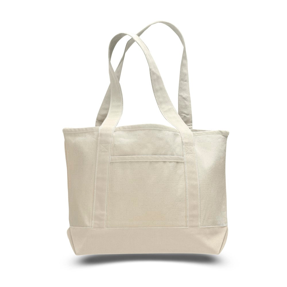Small Canvas Deluxe Tote Bag Decorated