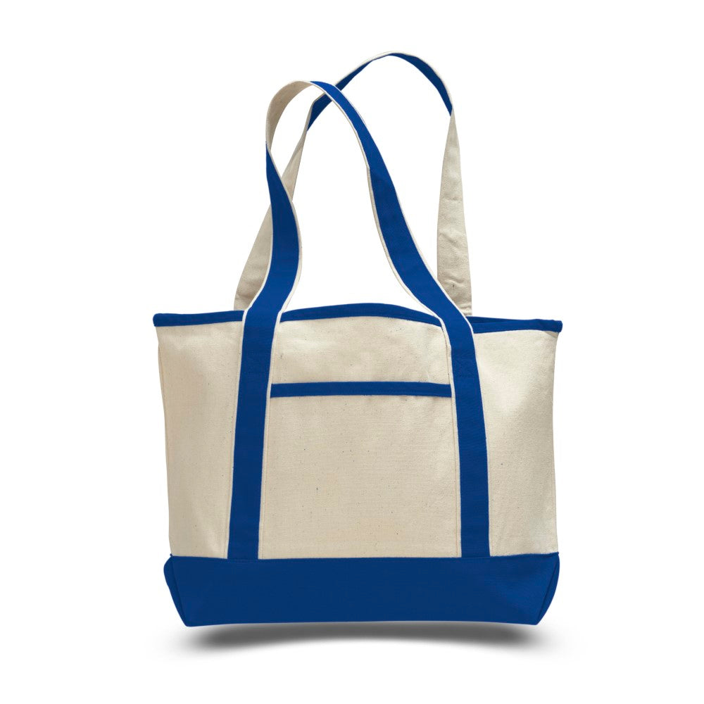 Small Canvas Deluxe Tote Bag Decorated