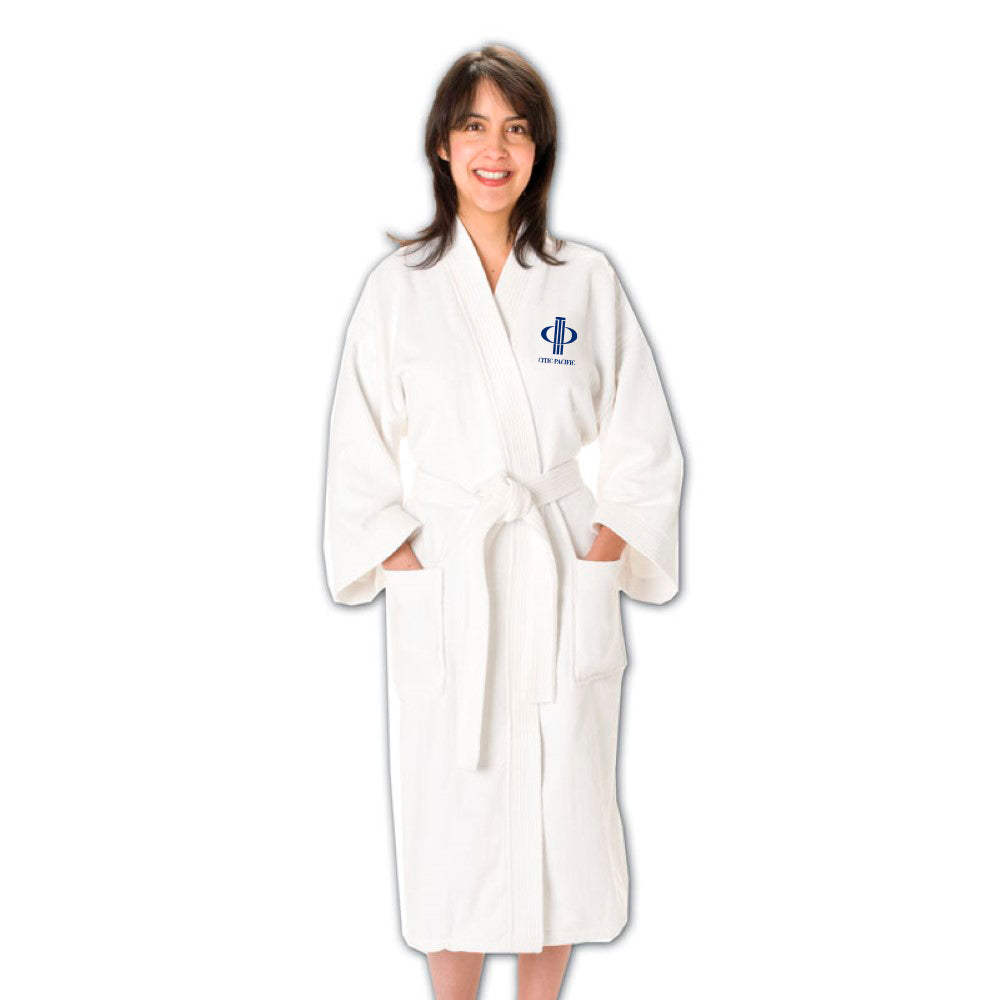 Velour Luxurious Bathrobe Embroidered