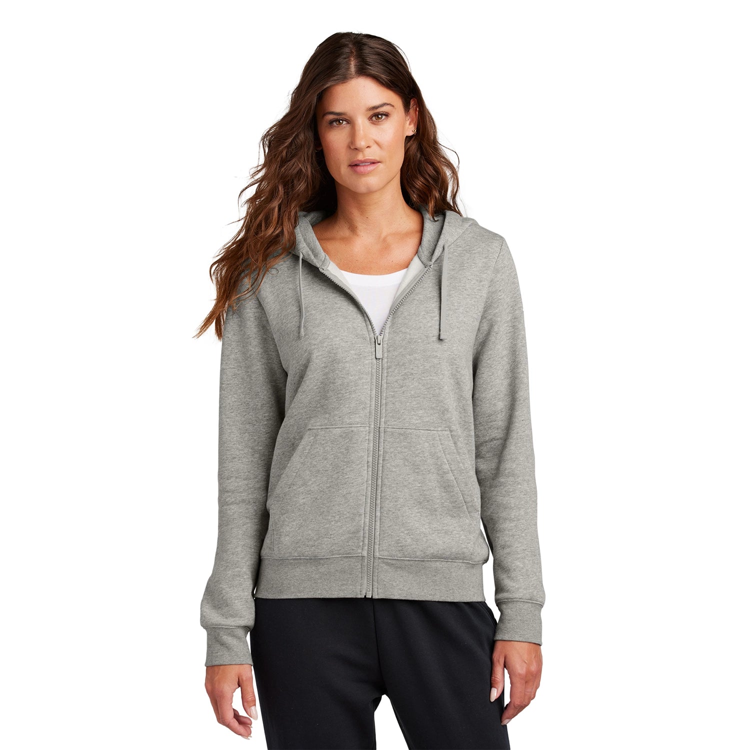Nike Women's Club Fleece Sleeve Swoosh FullZip Hoodie