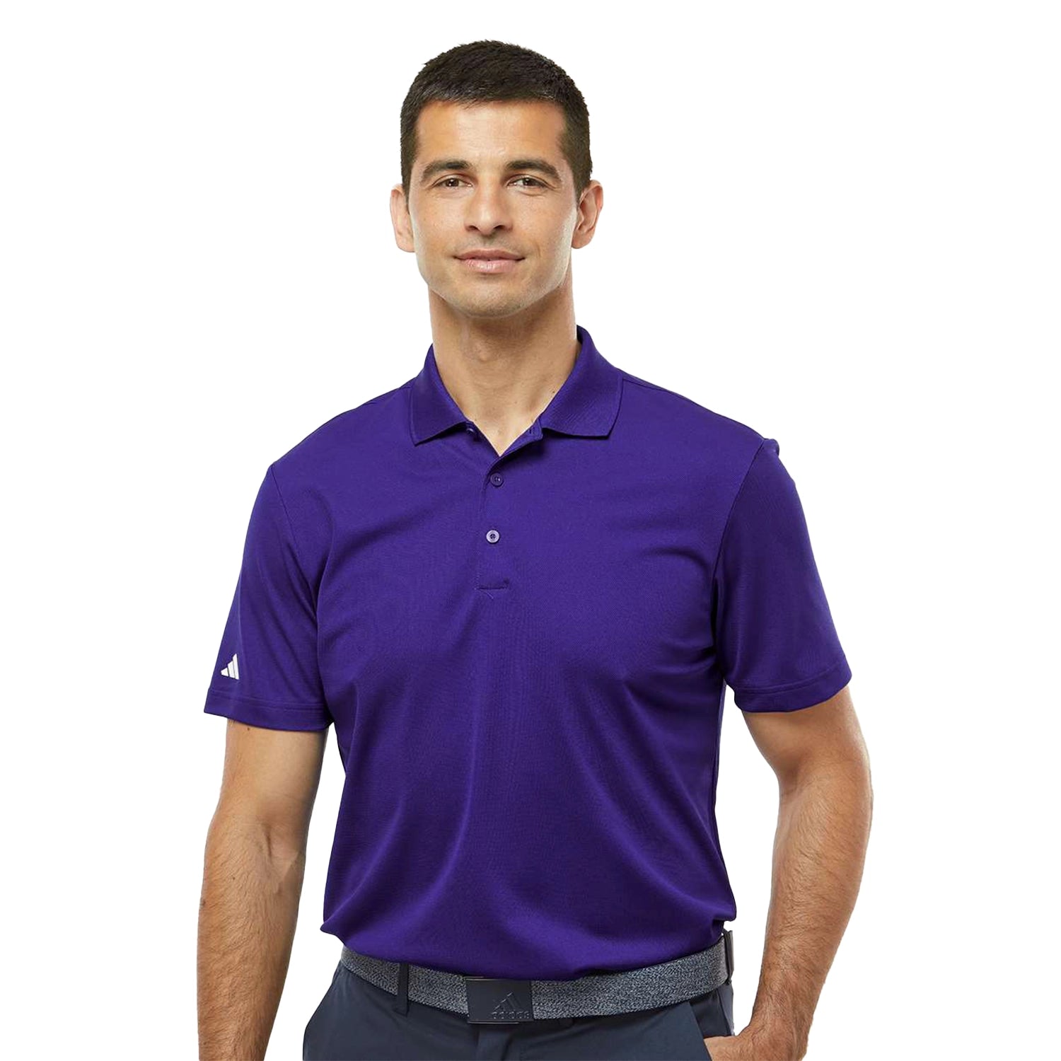 Adidas Adidas Basic Sport Embroidered Polo - Collegiate Purple