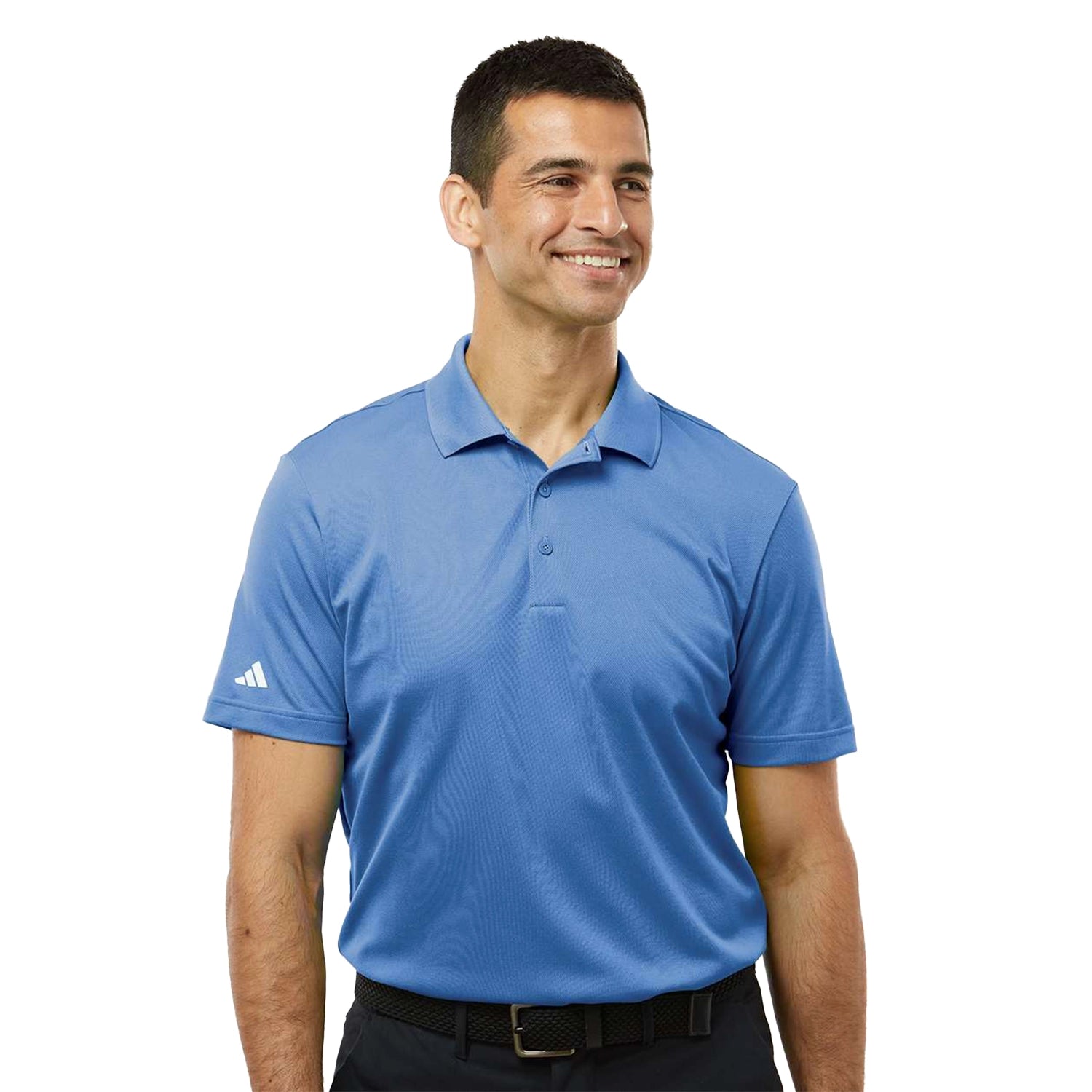 Adidas Adidas Basic Sport Embroidered Polo - Blue Fusion