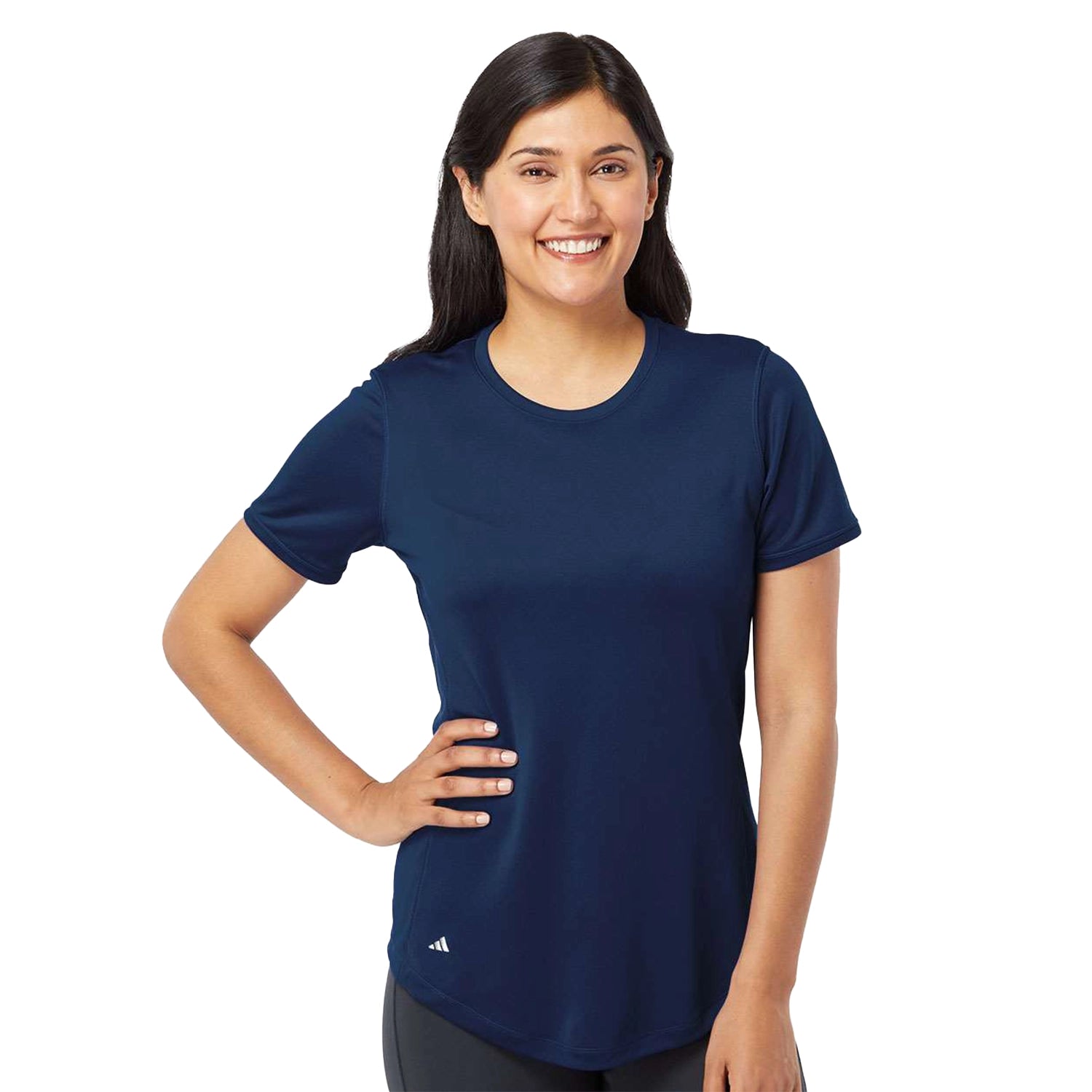 Adidas Women's Sport T-Shirt Decorated - Collegiate Navy Blue