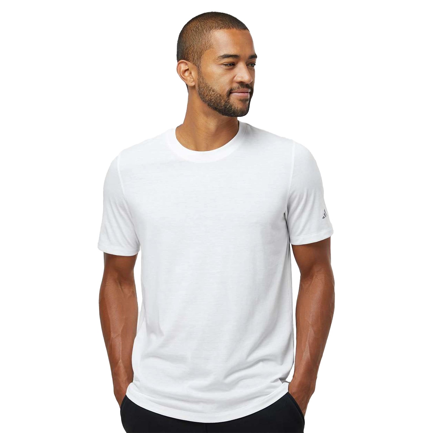 Adidas Blended T-Shirt Decorated - White