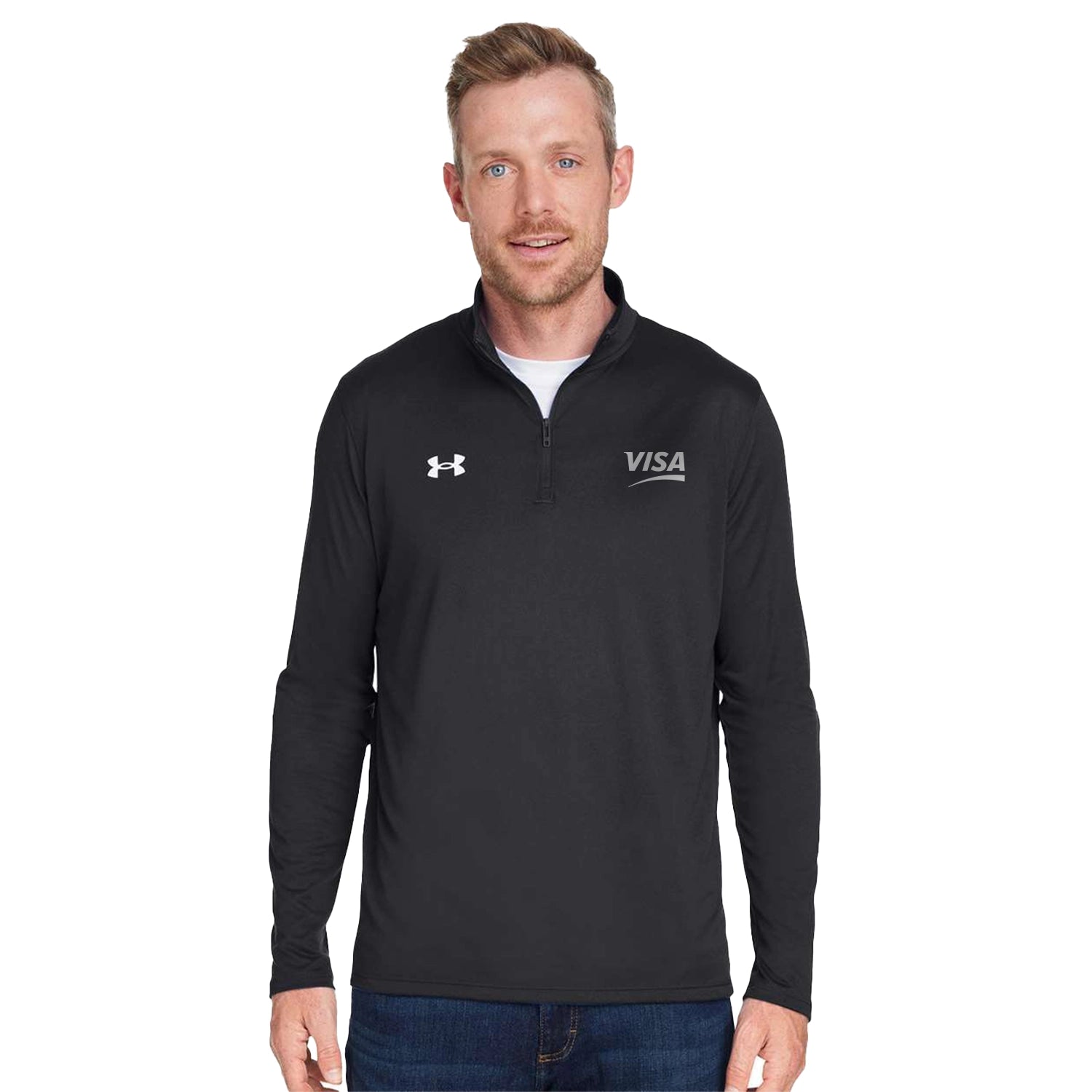 Under Armour Team Tech Quarter-Zip Pullover Embroidered