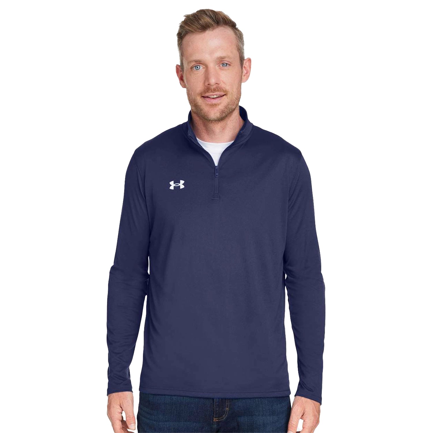 Under Armour Team Tech Quarter-Zip Pullover Embroidered