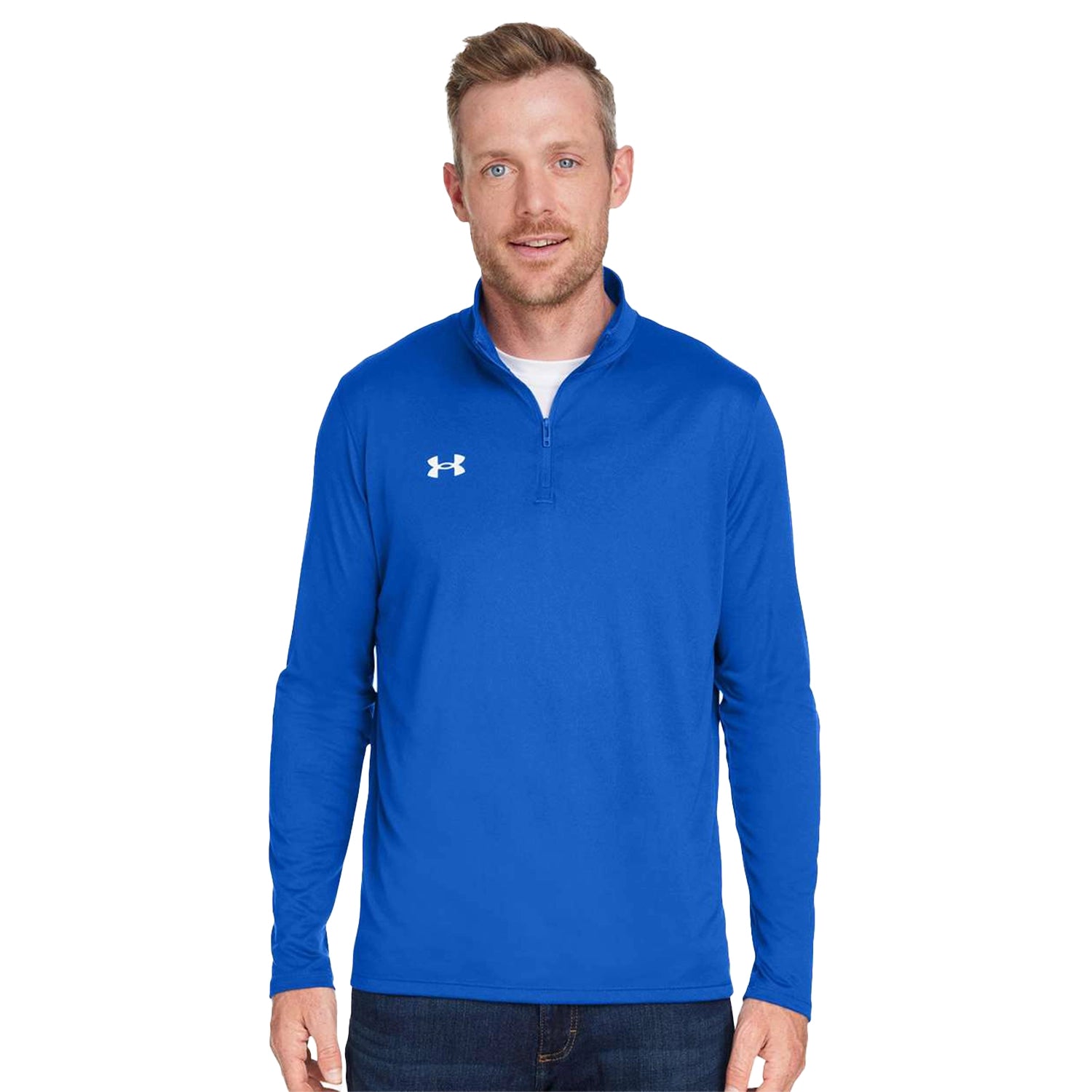 Under Armour Team Tech Quarter-Zip Pullover Embroidered