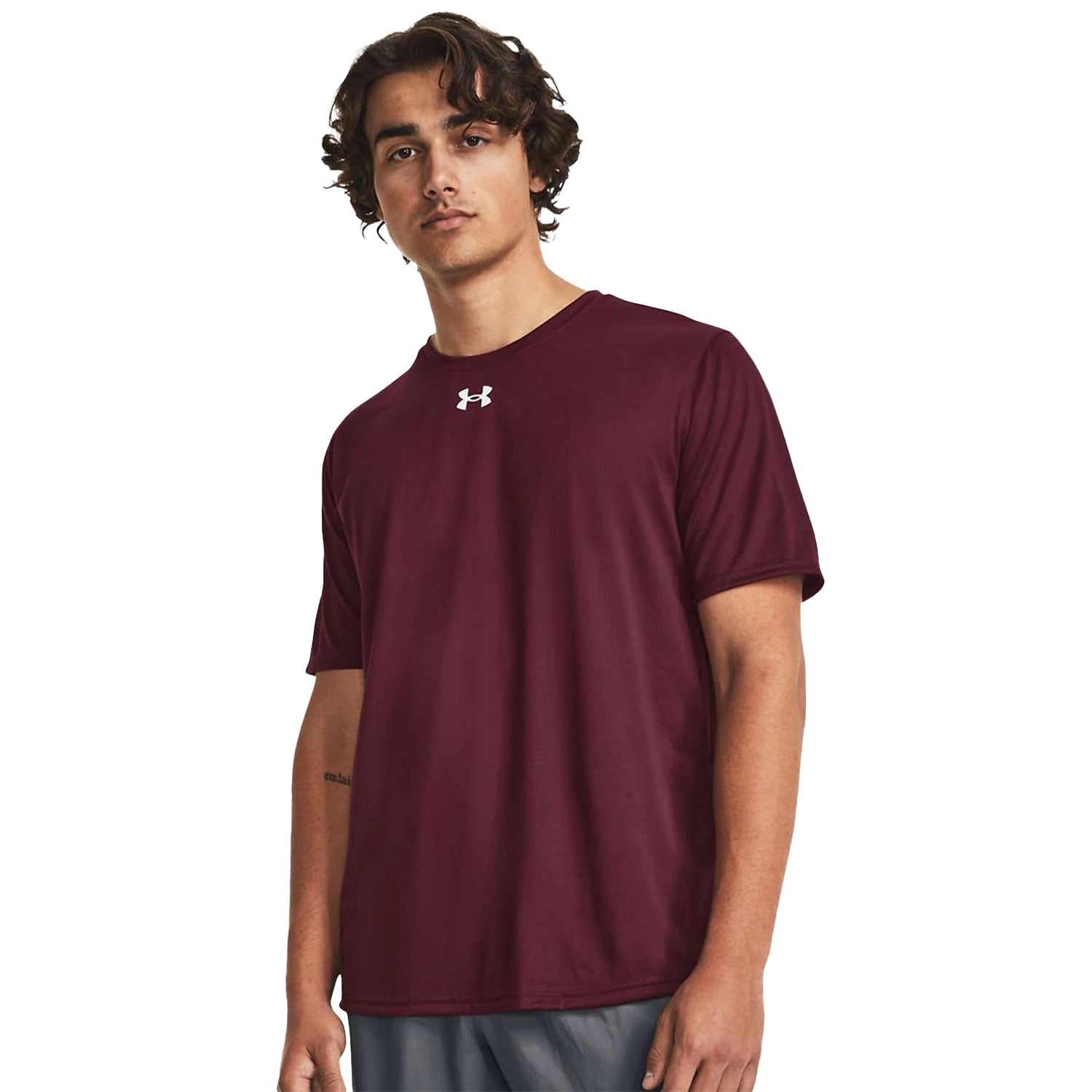 Under Armour - Team Tech T-Shirt Decorated - Red