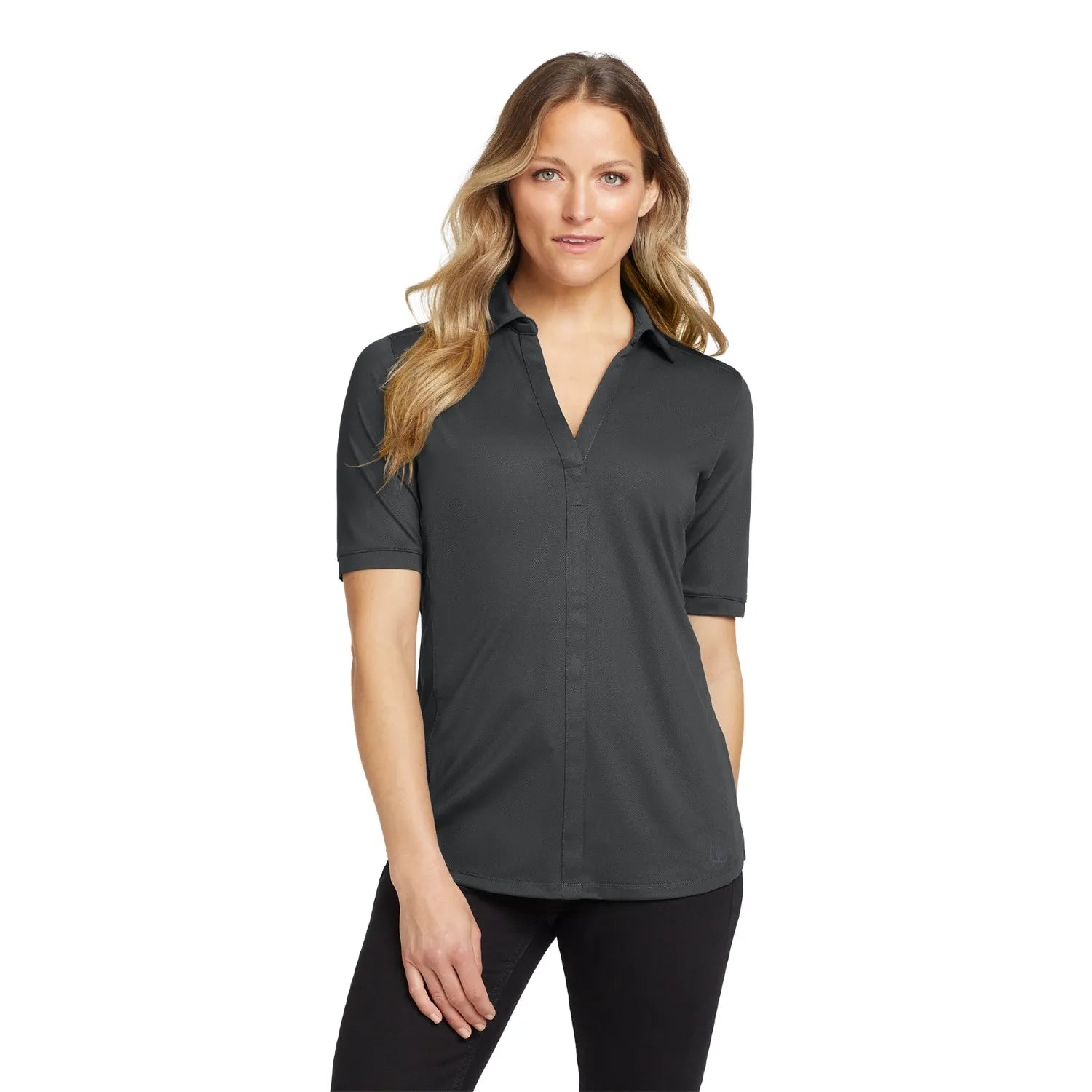 OGIO OGIO Women's Metro Embroidered Polo - Diesel Grey