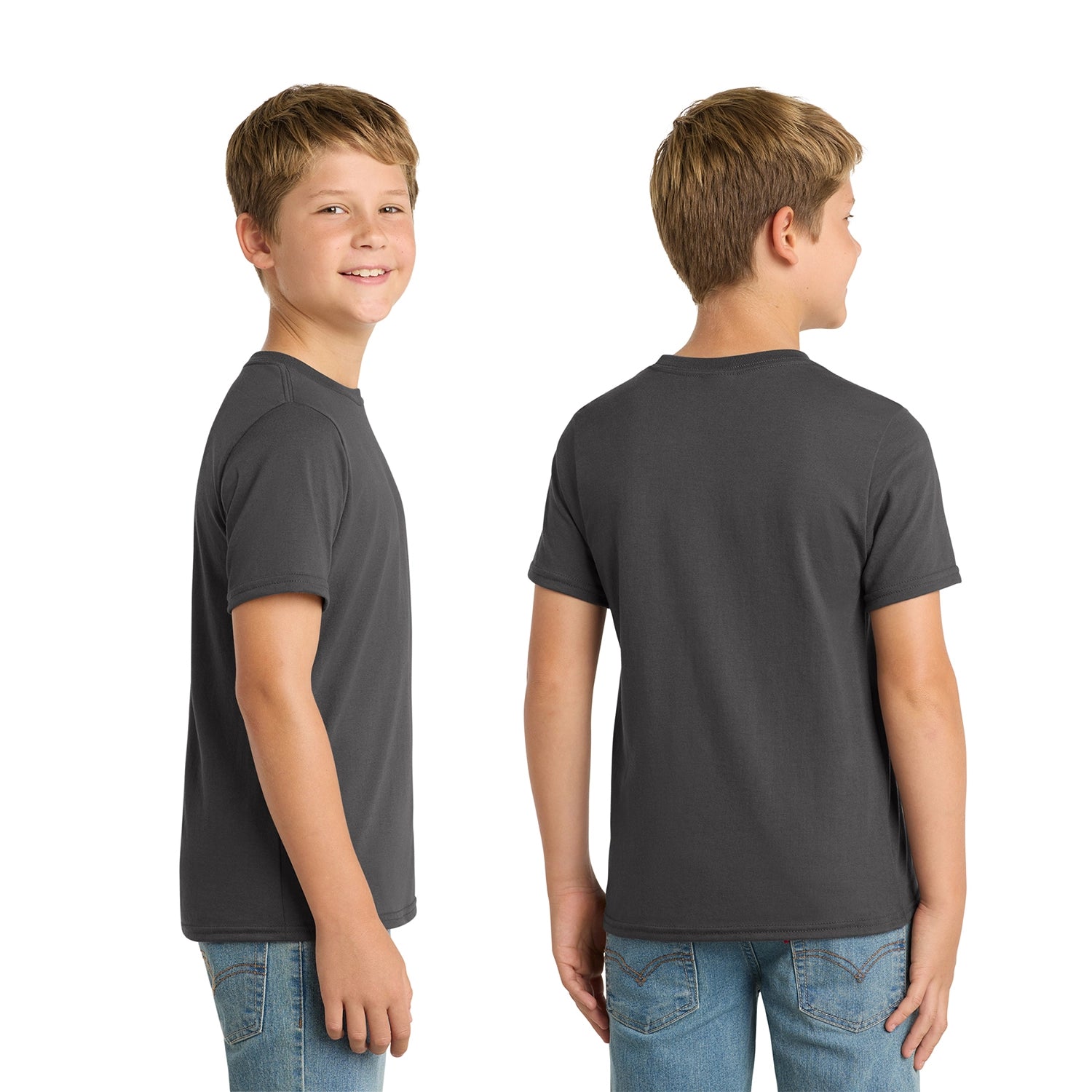 Port & Co Decorated Youth Performance Blend Tee