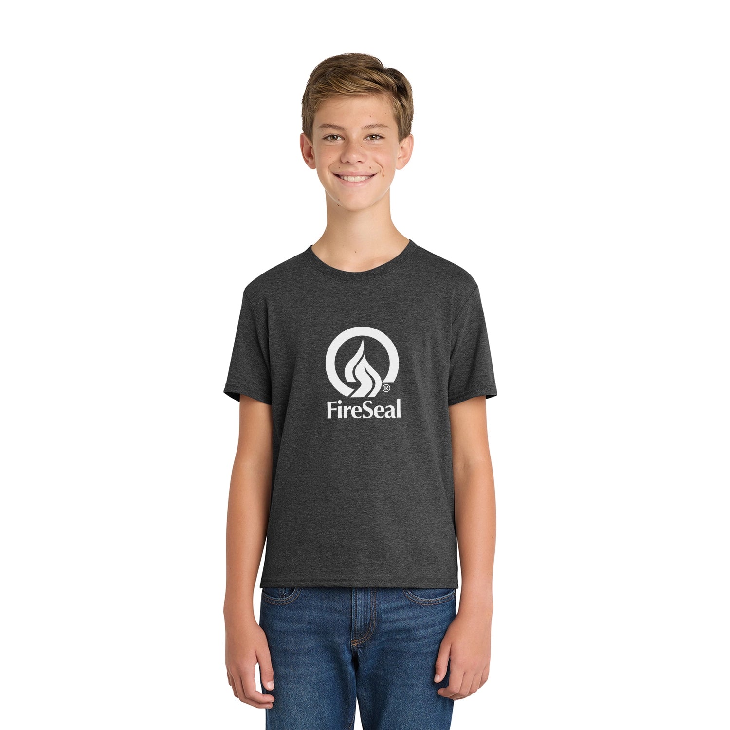 Port & Co Decorated Youth Fan Favorite Blend Tee