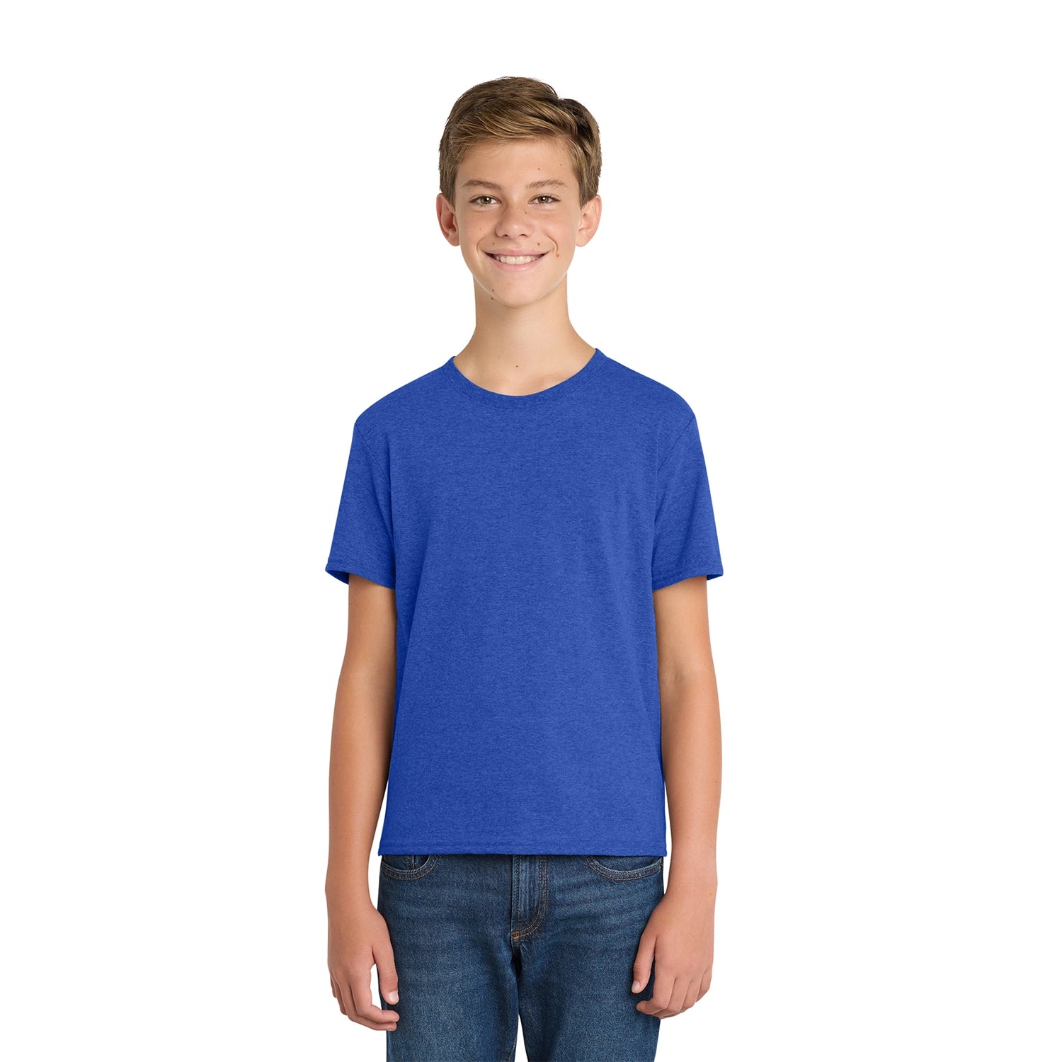 Port & Co Decorated Youth Fan Favorite Blend Tee