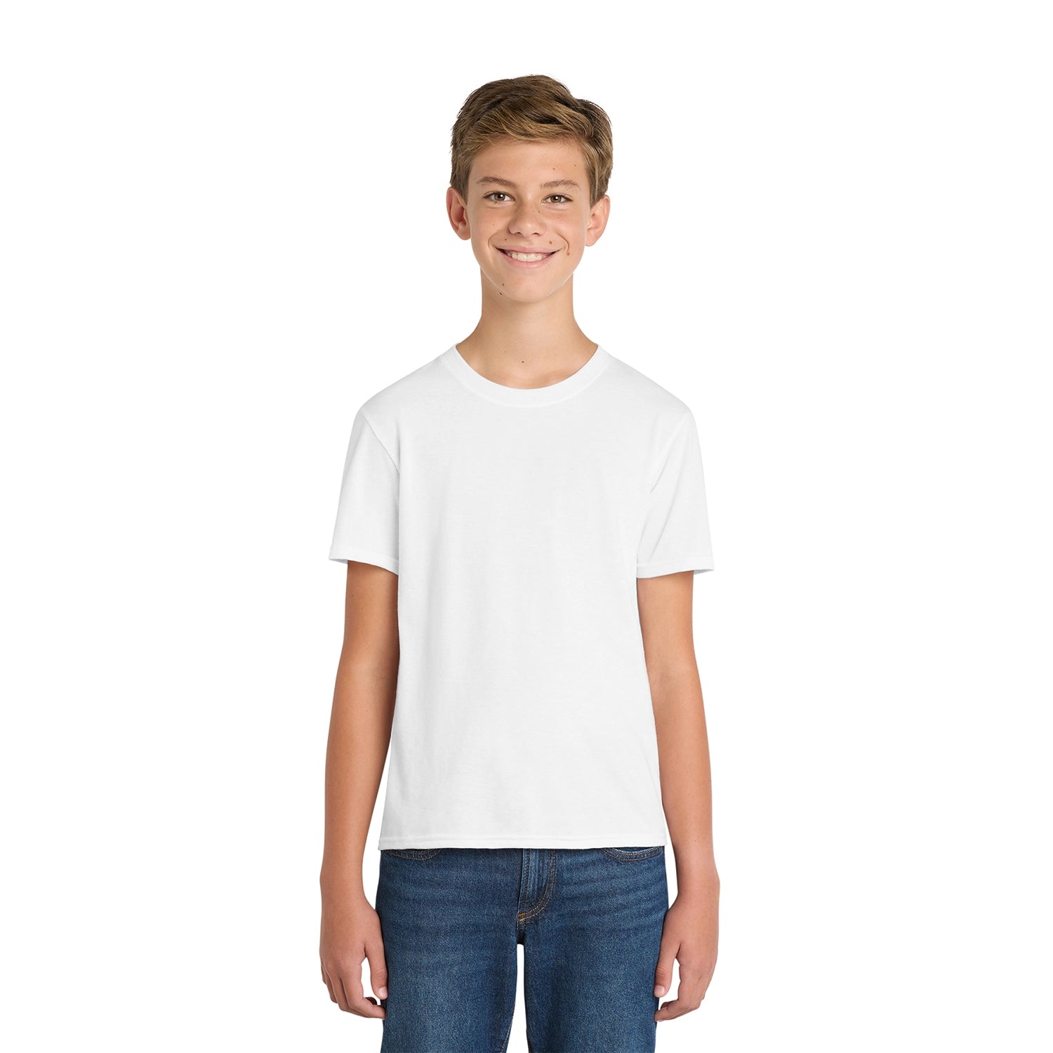 Port & Co Decorated Youth Fan Favorite Blend Tee