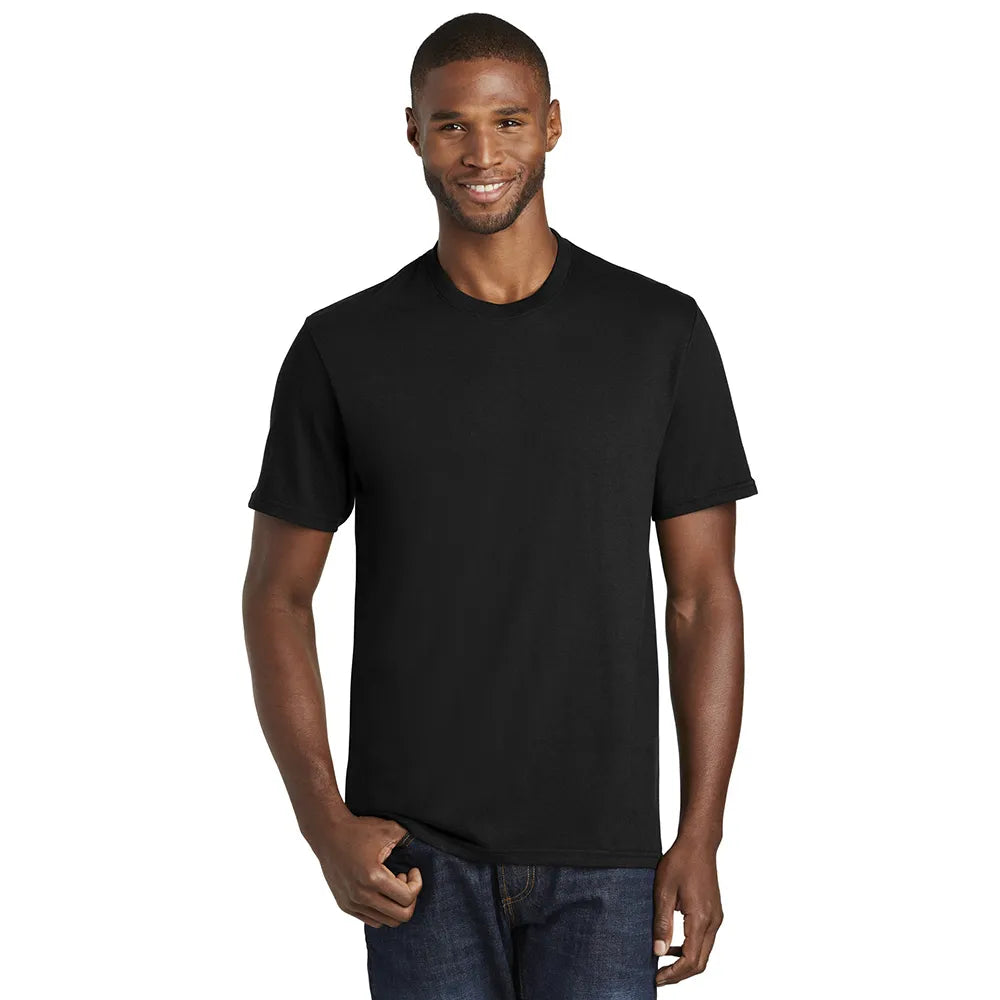Port & Company Fan Favorite Blend Tee Decorated - Jet Black