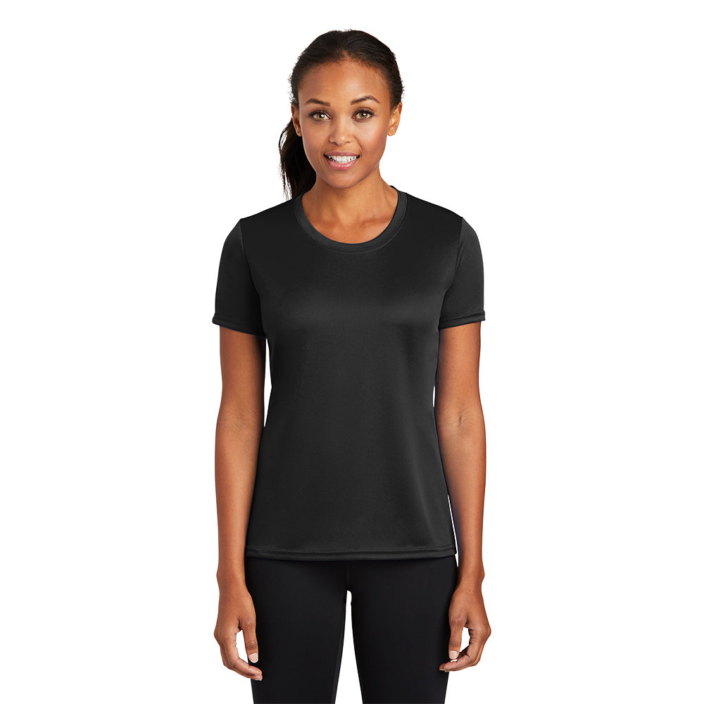 Port & Company Women's Performance Tee Decorated - Neon Pink