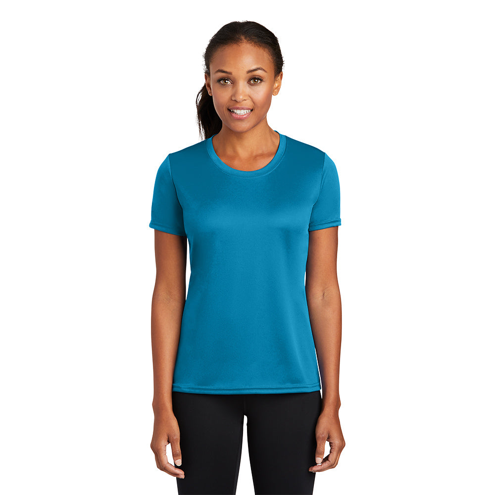 Port & Company Women's Performance Tee Decorated - Red