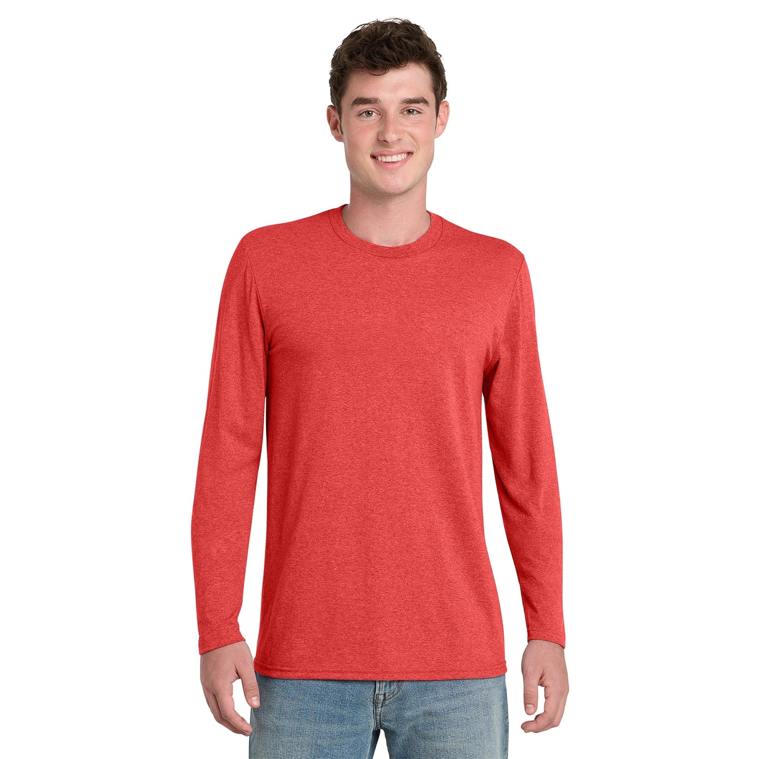 Port & Co Decorated TriBlend Long Sleeve Tee
