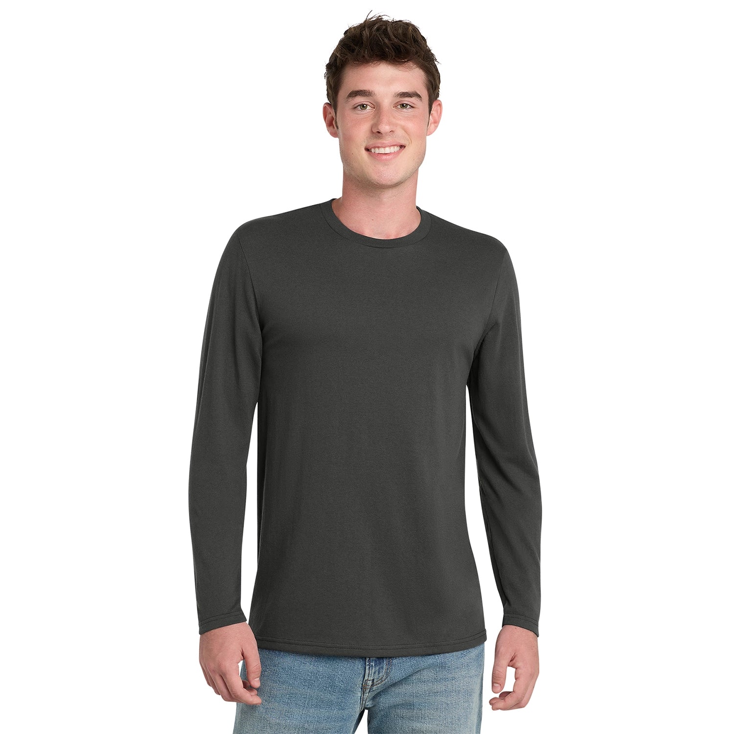 Port & Co Decorated TriBlend Long Sleeve Tee