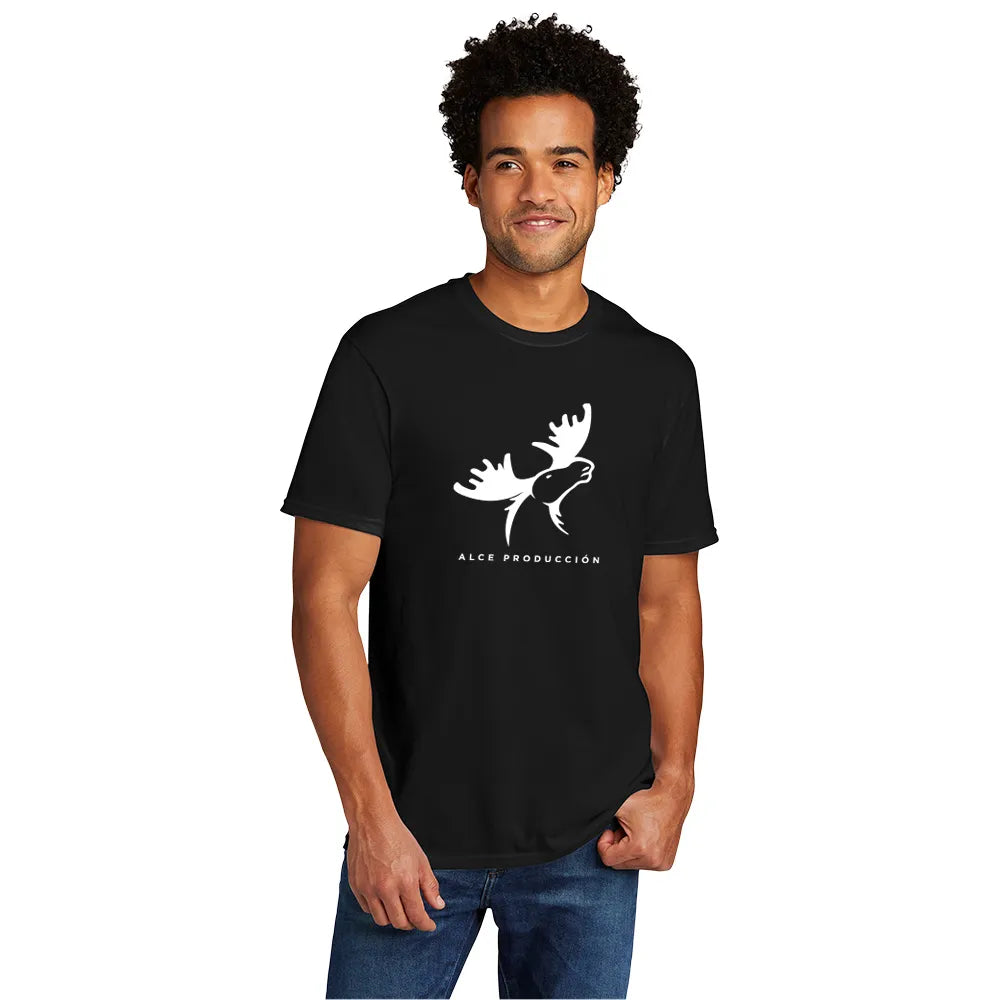 Port & Company Tri-Blend Tee Decorated - Black