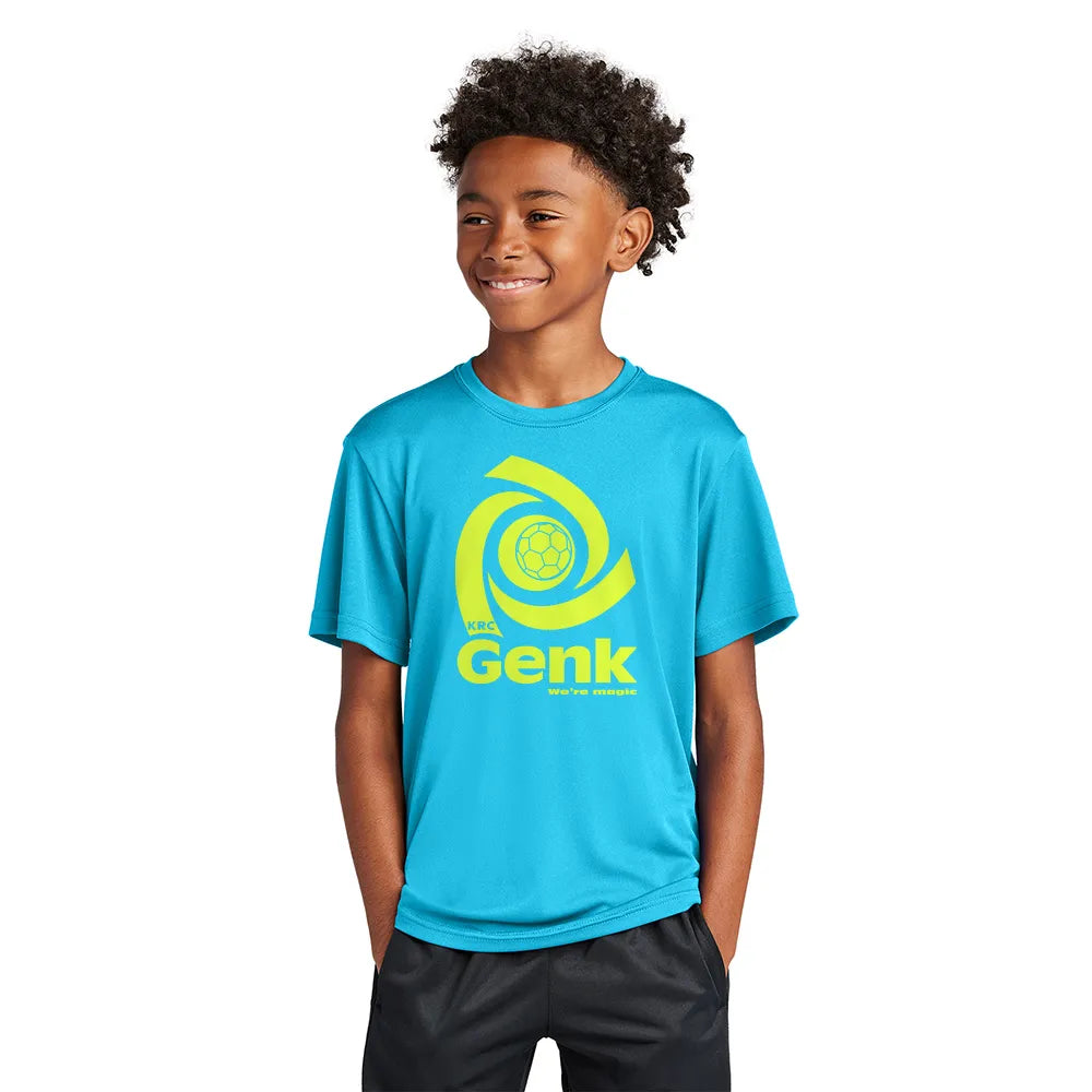 Sport-Tek Youth PosiCharge Competitor Tee Decorated - Atomic Blue (PMS 2203C)