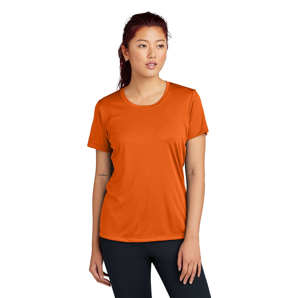 Sport-Tek Women's PosiCharge Competitor Tee Decorated - Deep Red