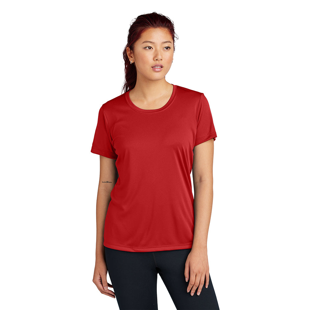 Sport-Tek Women's PosiCharge Competitor Tee Decorated - Forest Green