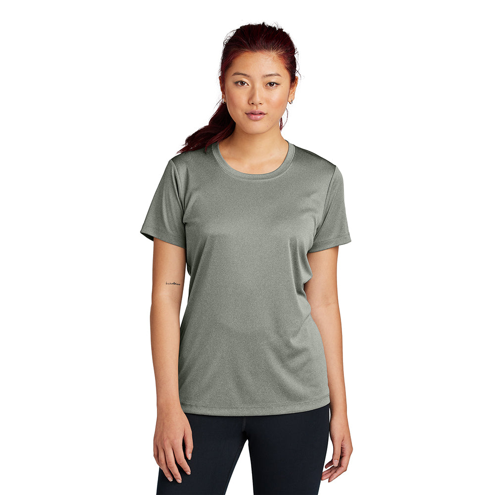 Sport-Tek Women's PosiCharge Competitor Tee Decorated - Iron Grey