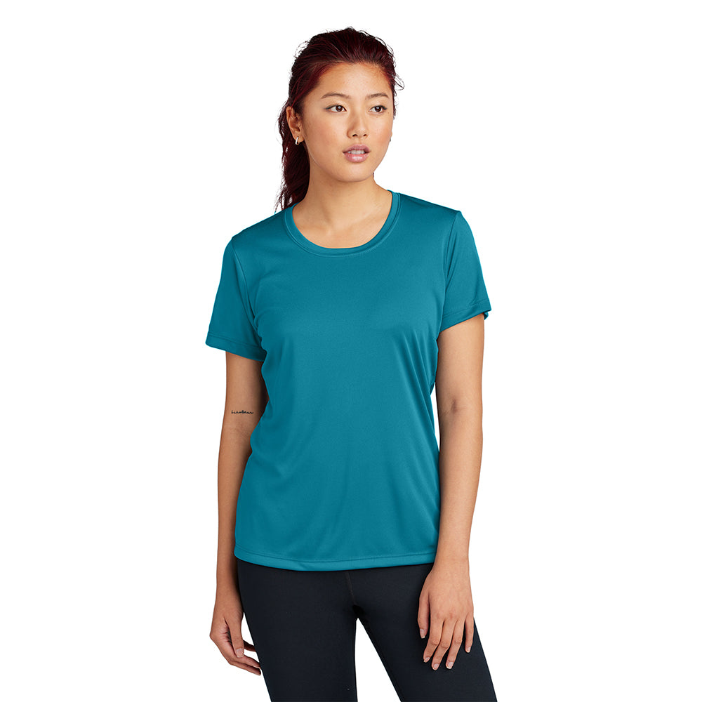 Sport-Tek Women's PosiCharge Competitor Tee Decorated - True Red