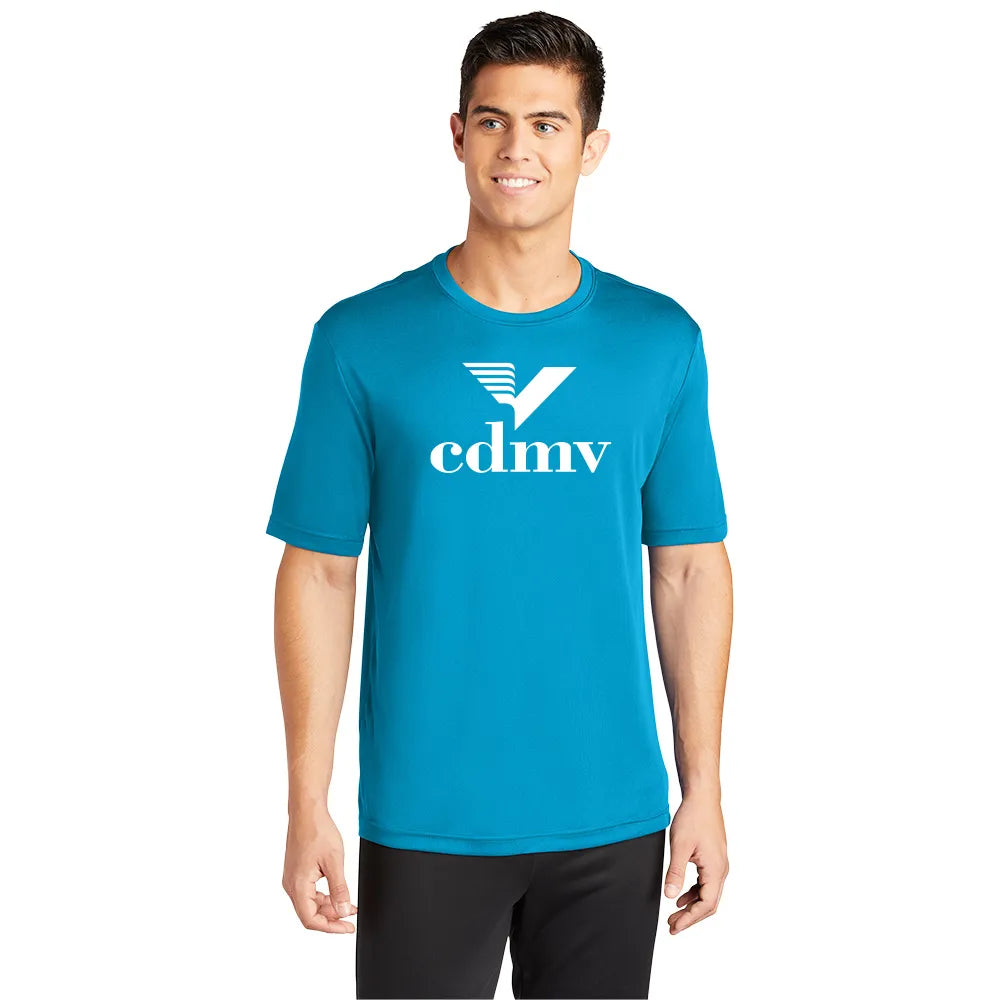 Sport-Tek PosiCharge Competitor Tee Decorated - Atomic Blue