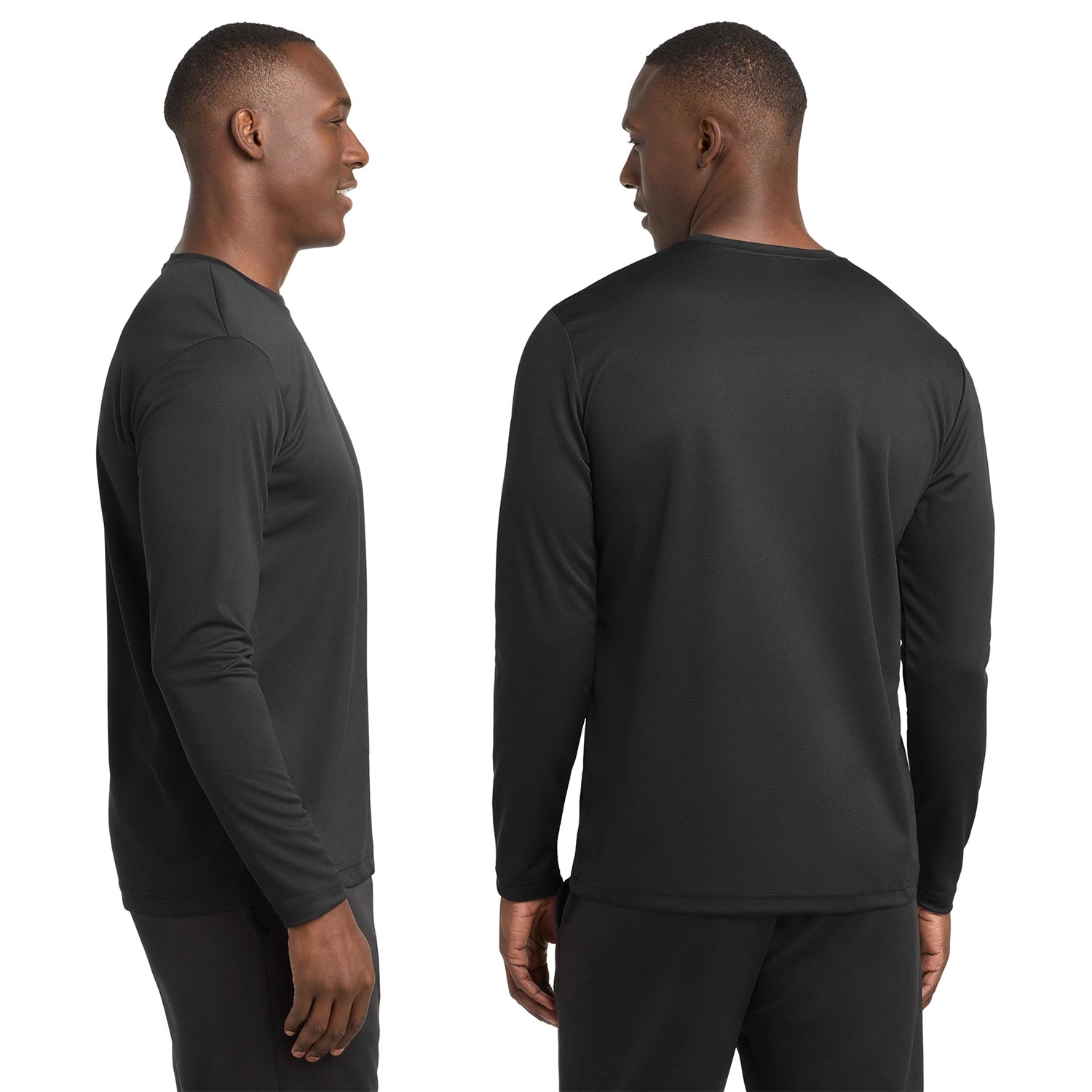 SportTek Decorated PosiCharge RacerMesh Long Sleeve Tee