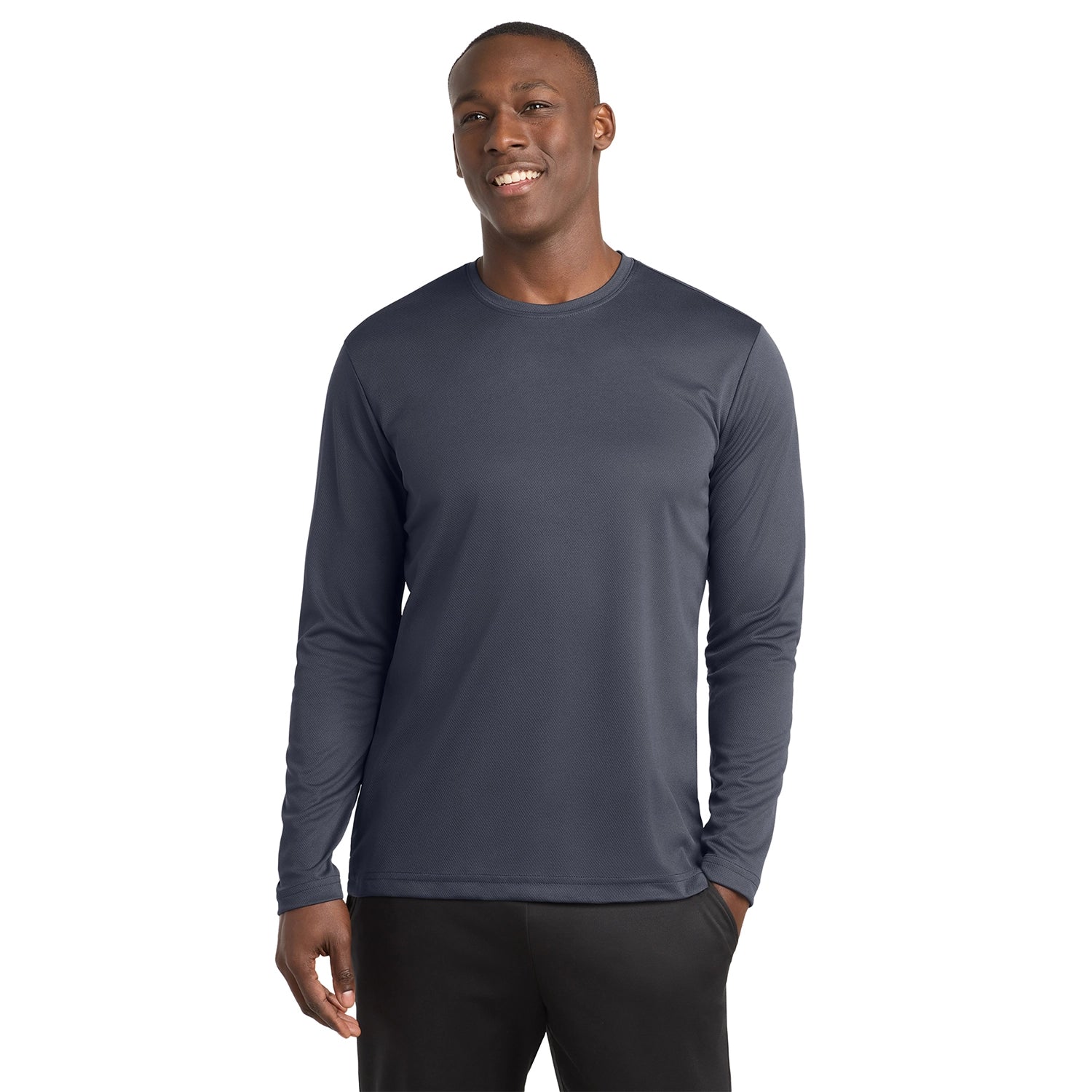SportTek Decorated PosiCharge RacerMesh Long Sleeve Tee