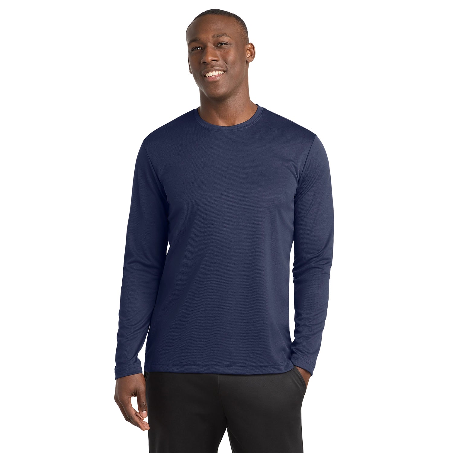 SportTek Decorated PosiCharge RacerMesh Long Sleeve Tee