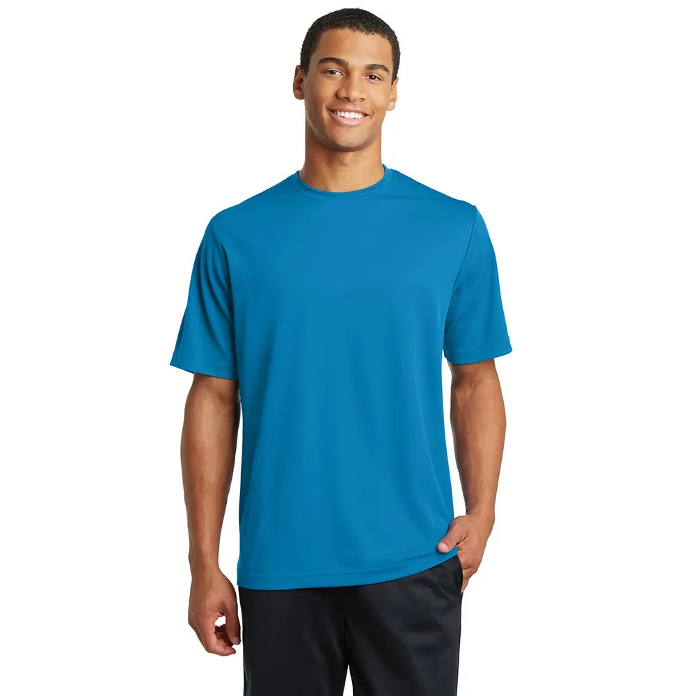 Sport-Tek PosiCharge RacerMesh Tee Decorated - Pond Blue