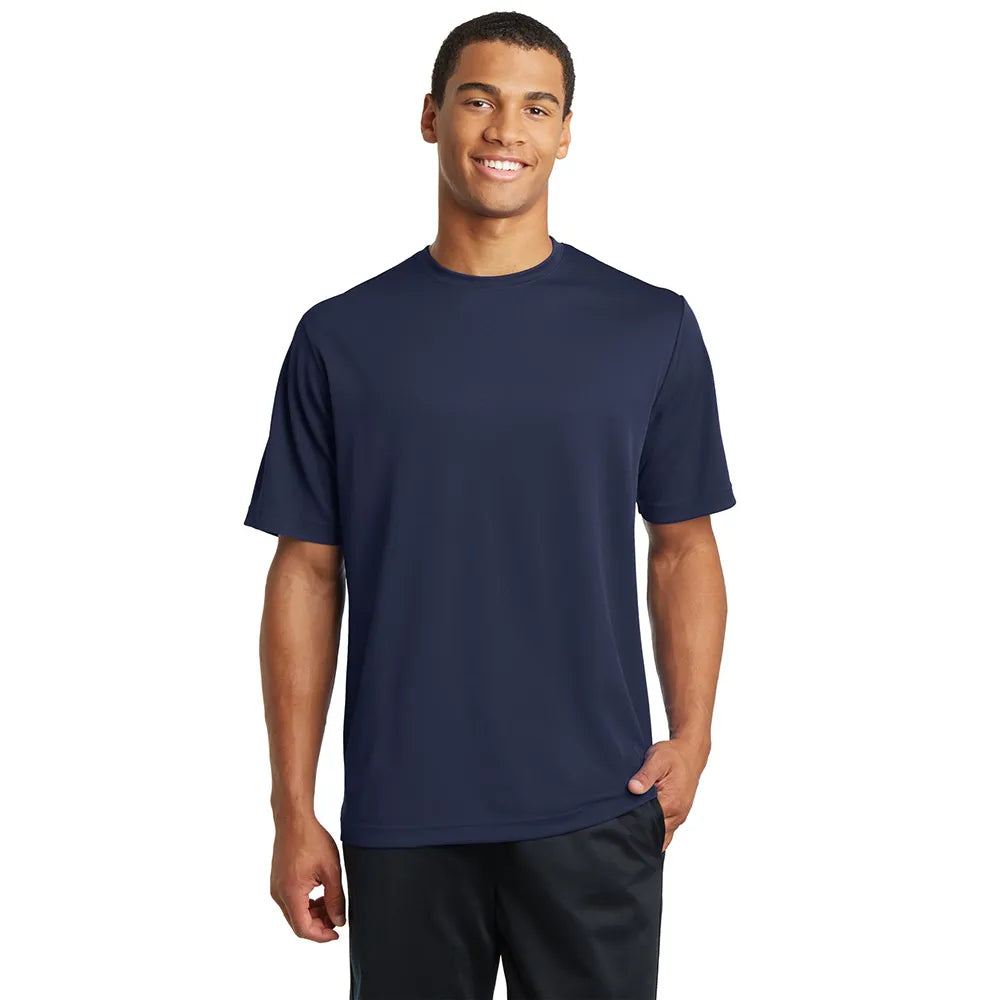 Sport-Tek PosiCharge RacerMesh Tee Decorated - True Navy Blue