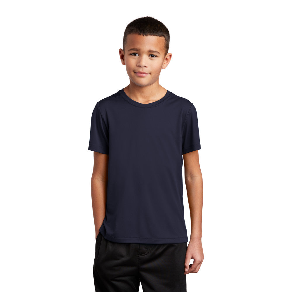 Sport-Tek Youth Posi-UV Pro Tee Decorated - True Red (PMS 200C)