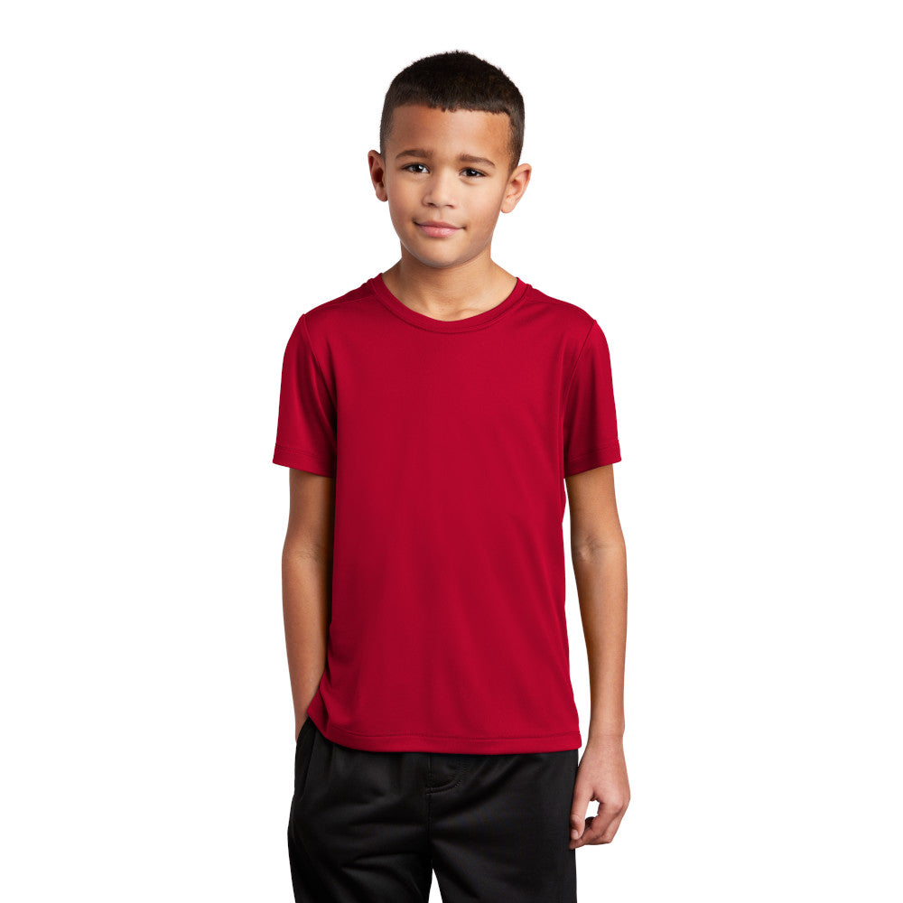 Sport-Tek Youth Posi-UV Pro Tee Decorated - True Royal Blue (PMS 7687C)